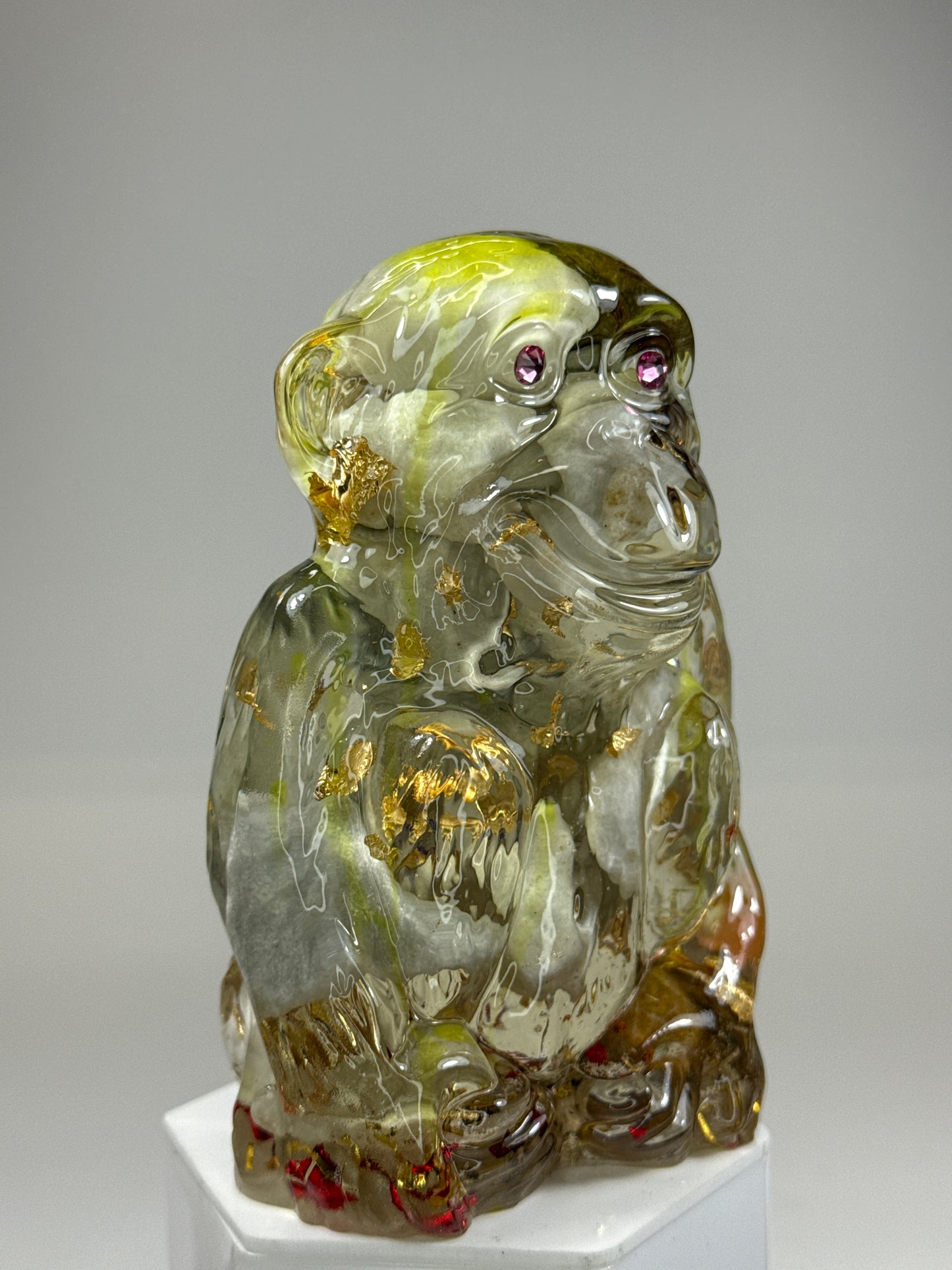 Sitting Monkey: Clear Heart