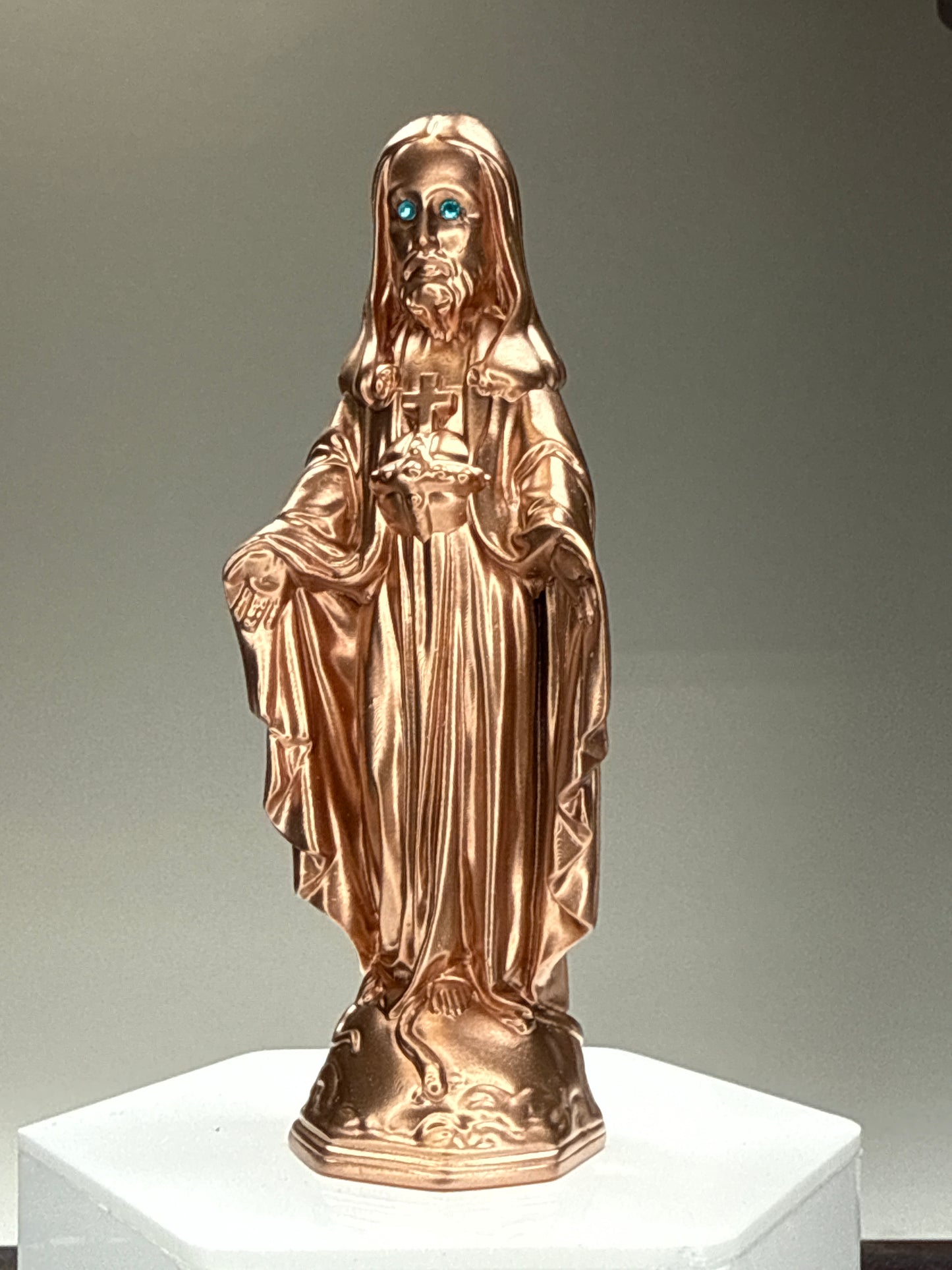 Jesus Head Mary: Copper