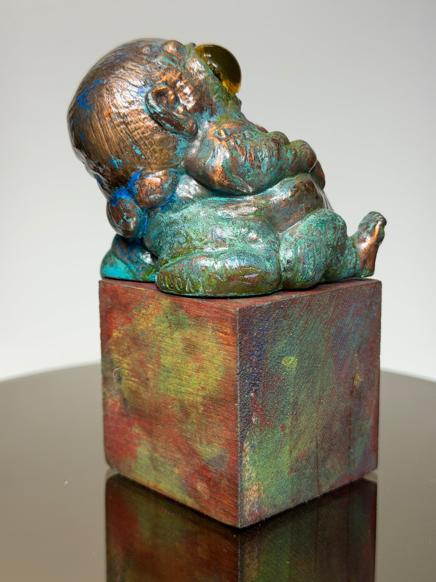Bloat by Ophelia Toys: Copper Plated with Patina