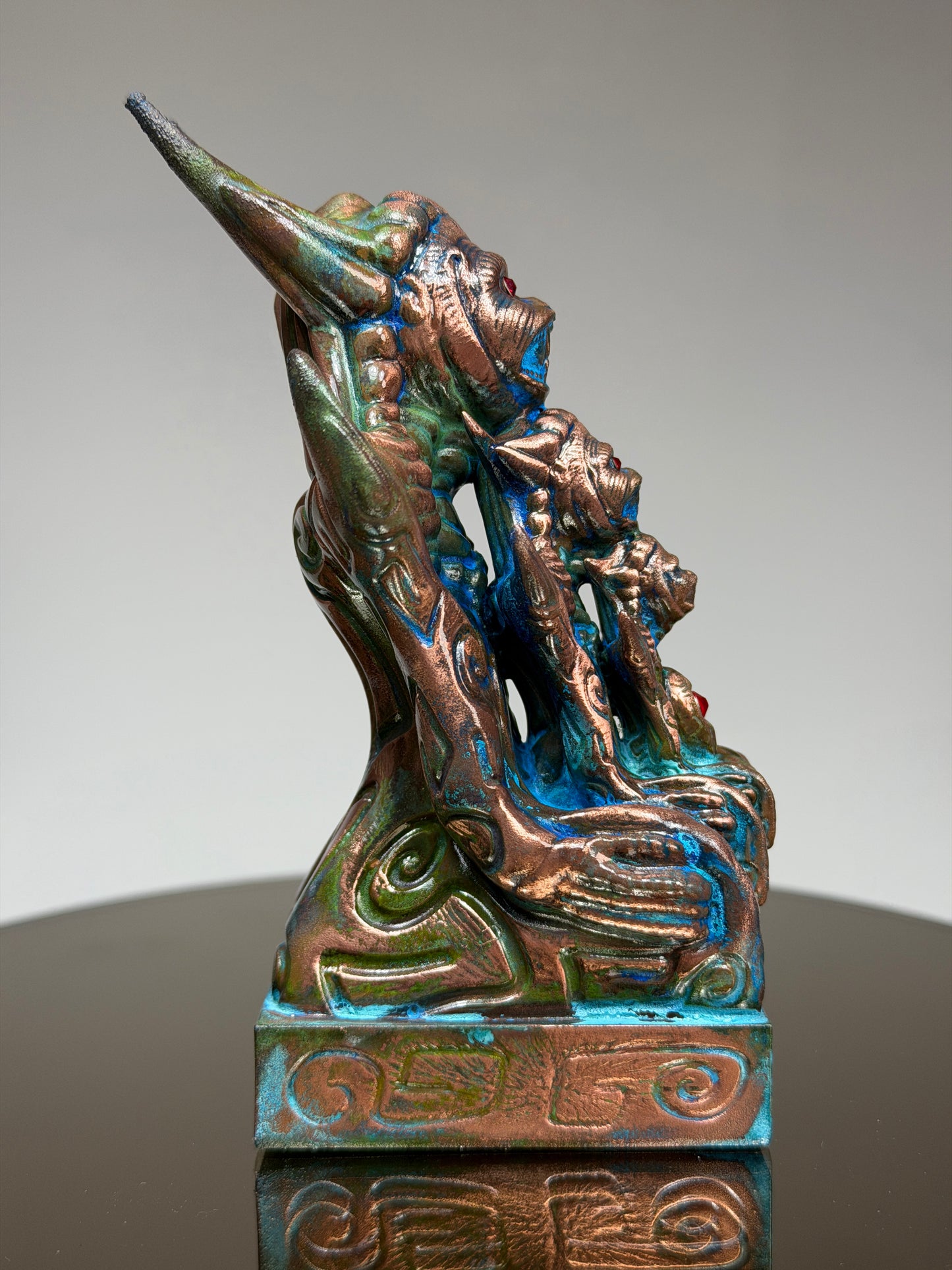 Egyptian Cosmonaut Apes: Copper Plated Angles