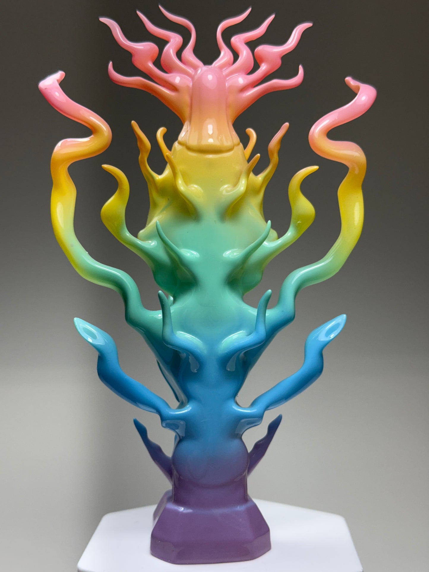 The Sun of God: Pastel Rainbow Flame