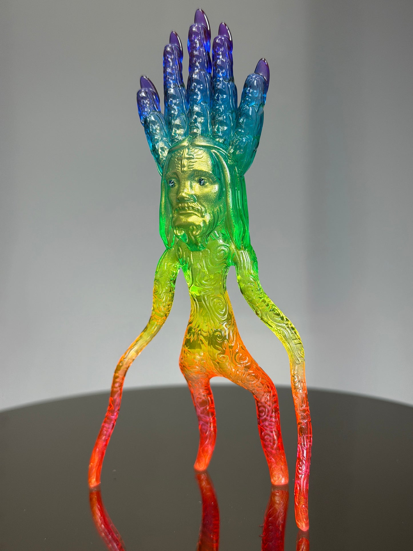 Jesus Claw Creeper: Transparent Rainbow