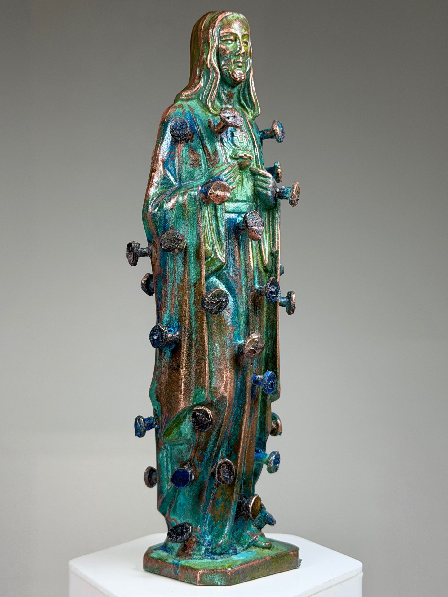 Modern Jesus: Copper Plated and Nailed