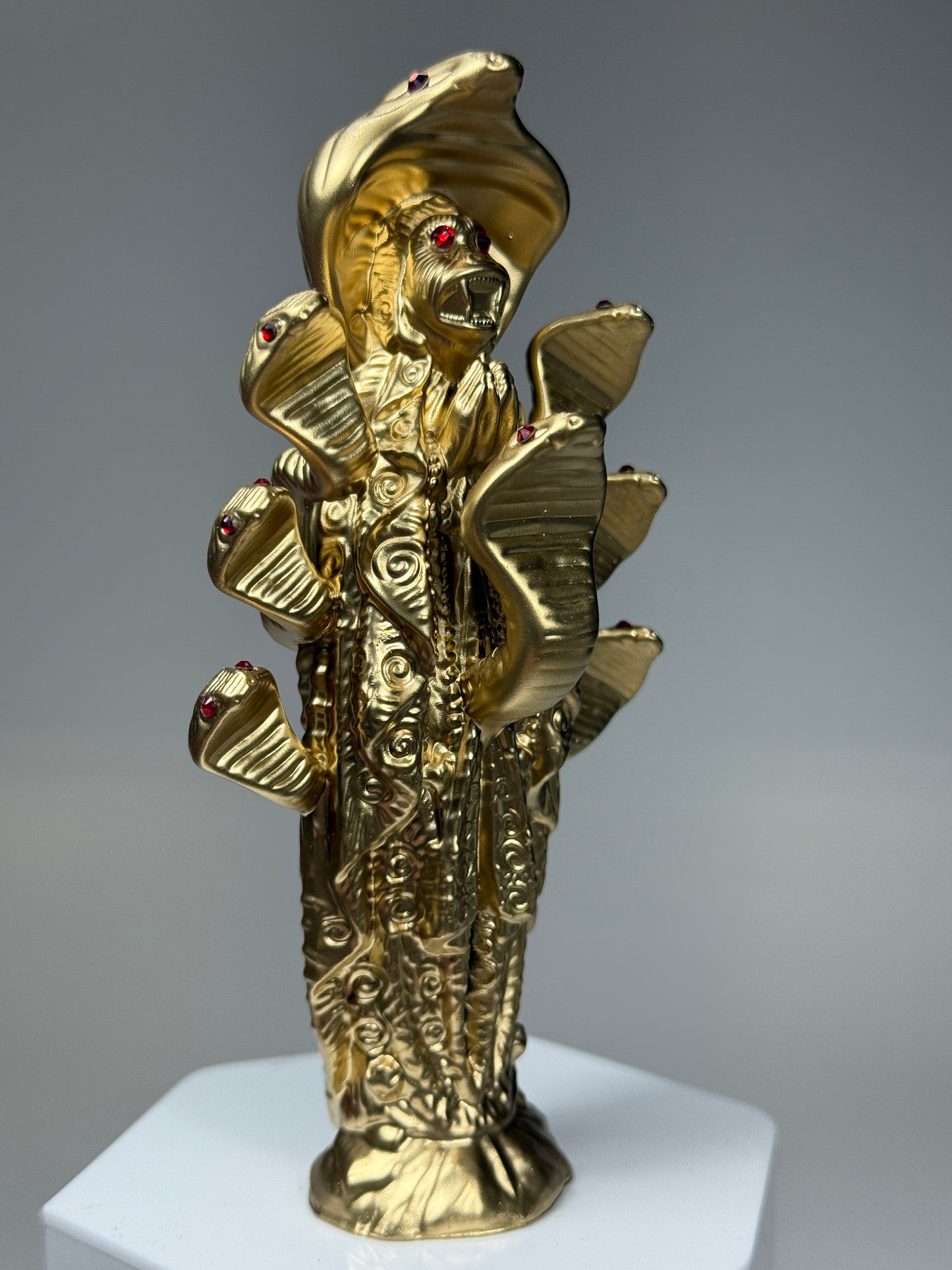 Cobra Cult Worshiper: Gold Chrome with Red