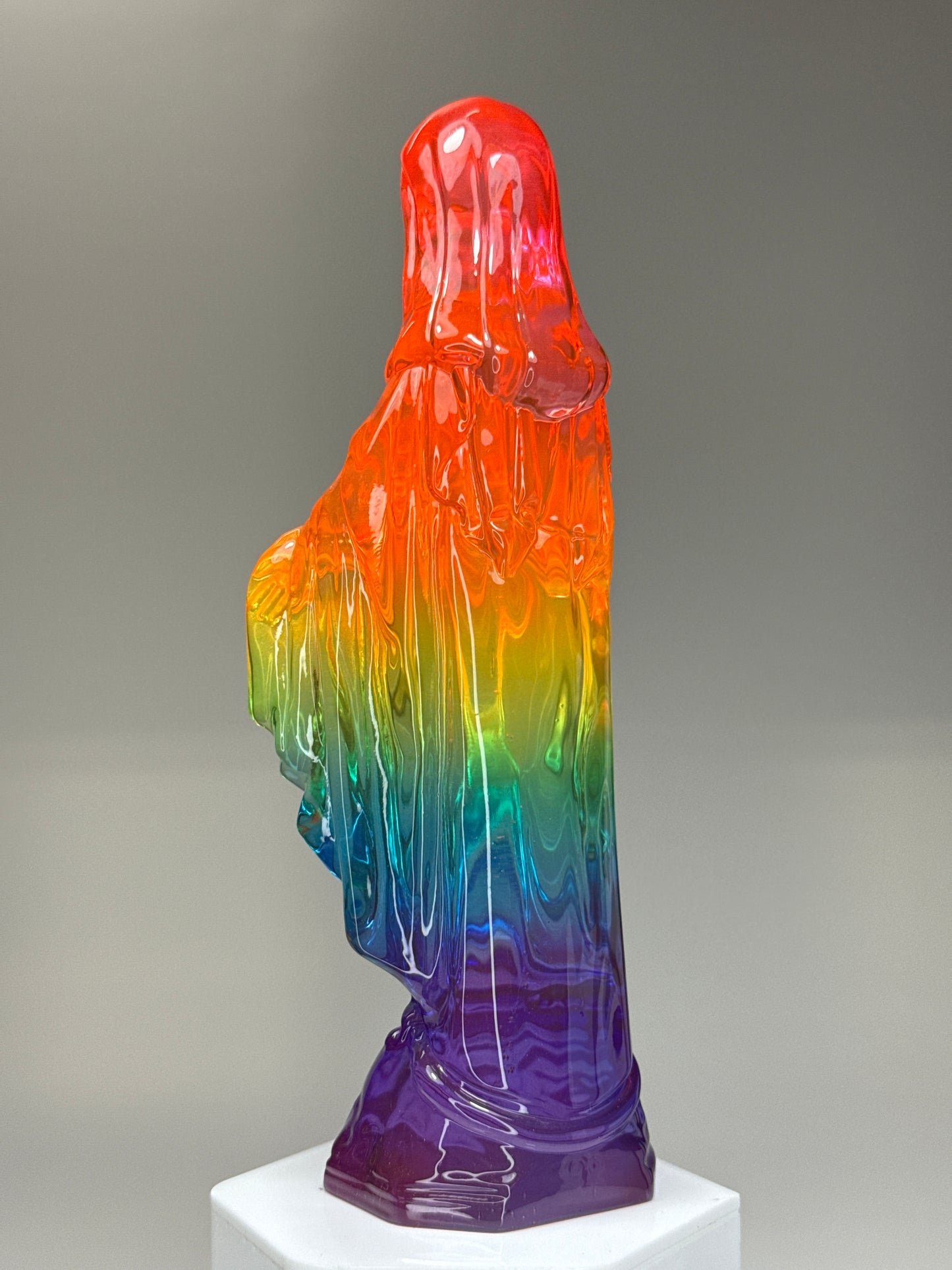 Jesus Head Mary: Transparent Rainbow