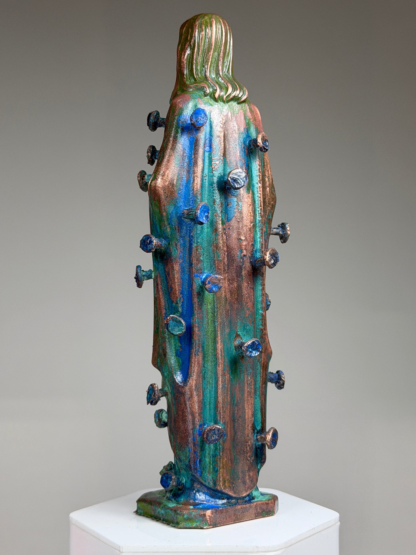 Modern Jesus: Copper Plated and Nailed