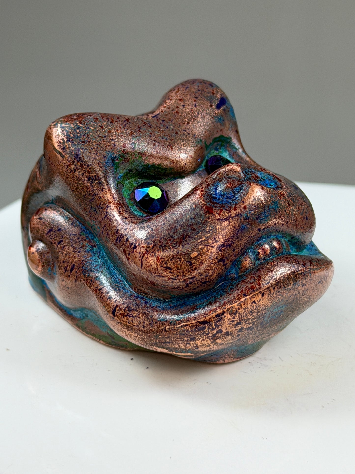 Mecha Ape Head: Copper Plated Wish