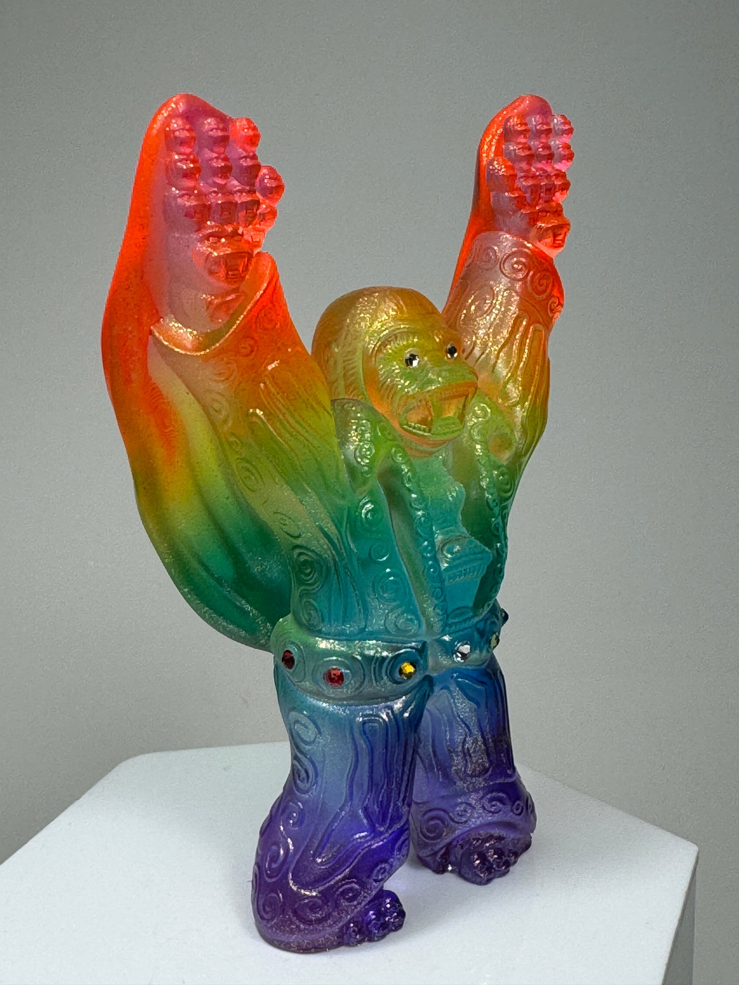 Elvis Ape: Rainbow Stance