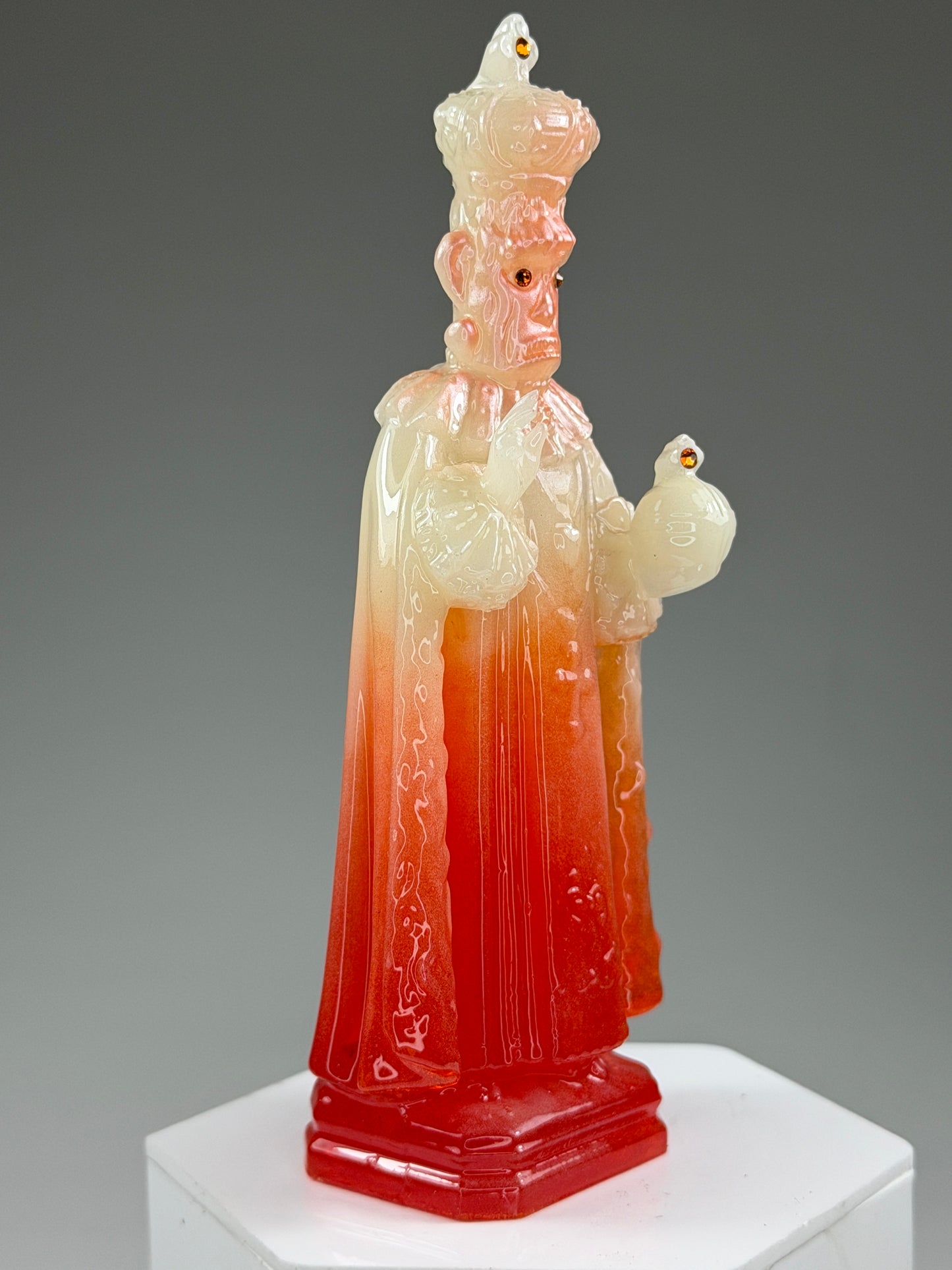 Saint Frankenstein: White/Orange Fade Glow