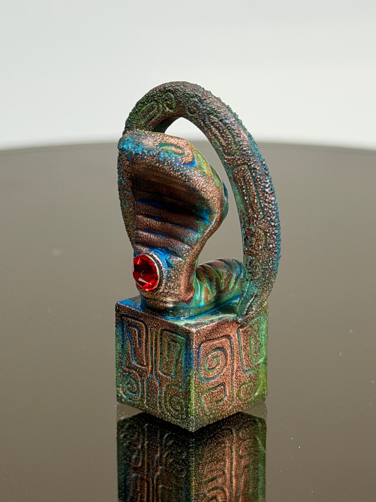 Egyptian Cobra: Mini Copper Plated Strong