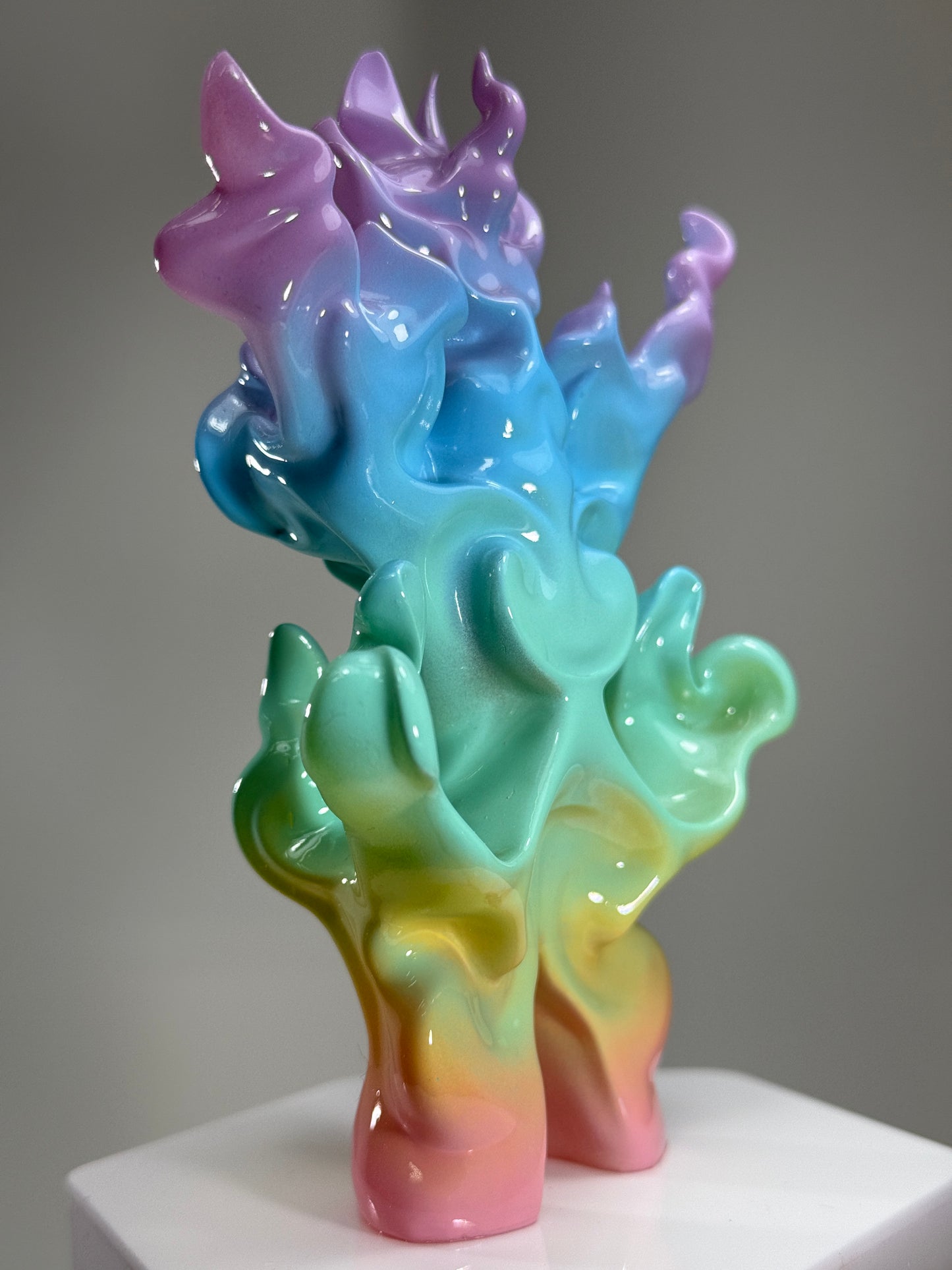 The Wind: Upside Down Pastel Rainbow