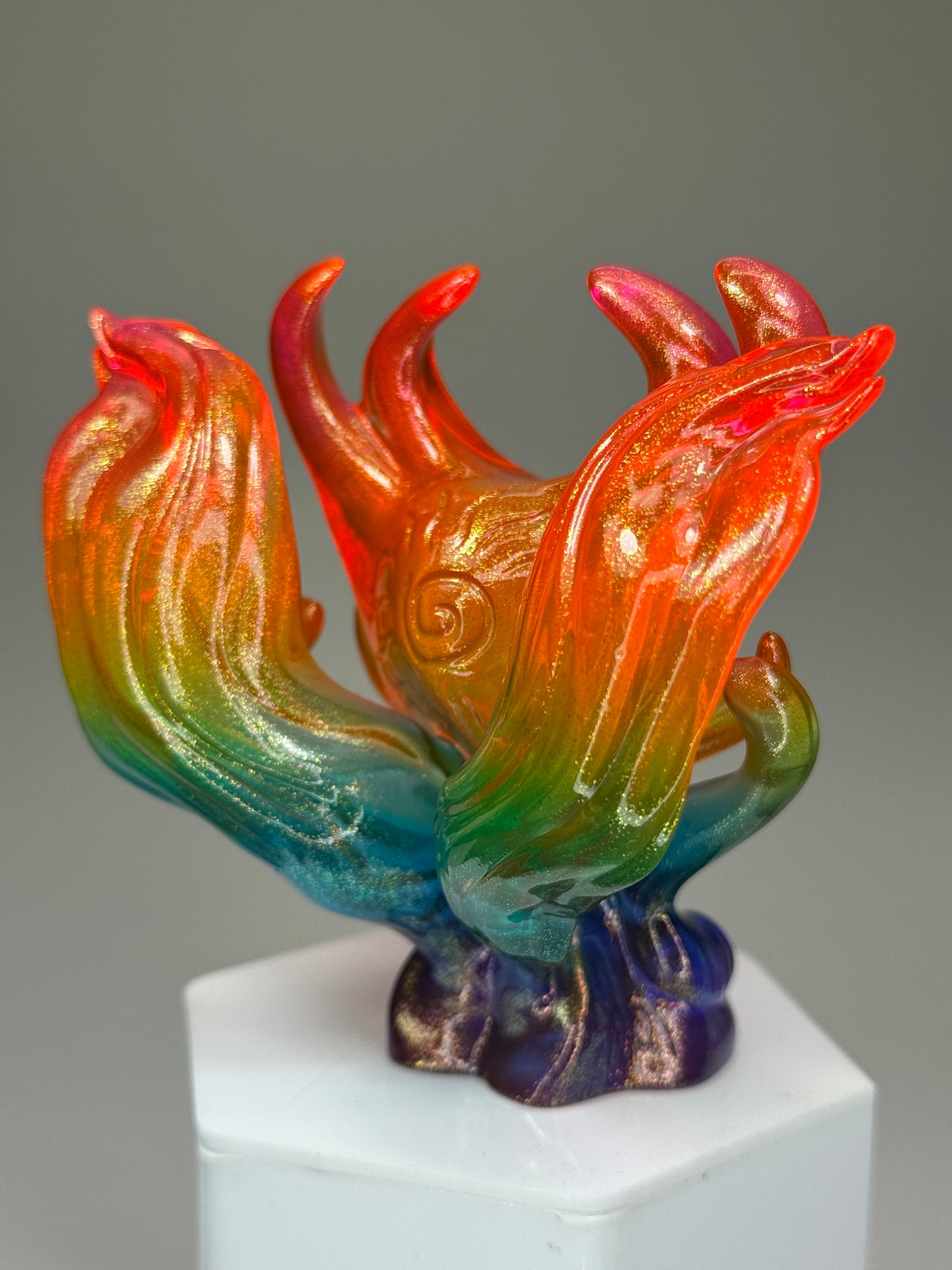 Angel, Fallen: Gold Transparent Rainbow