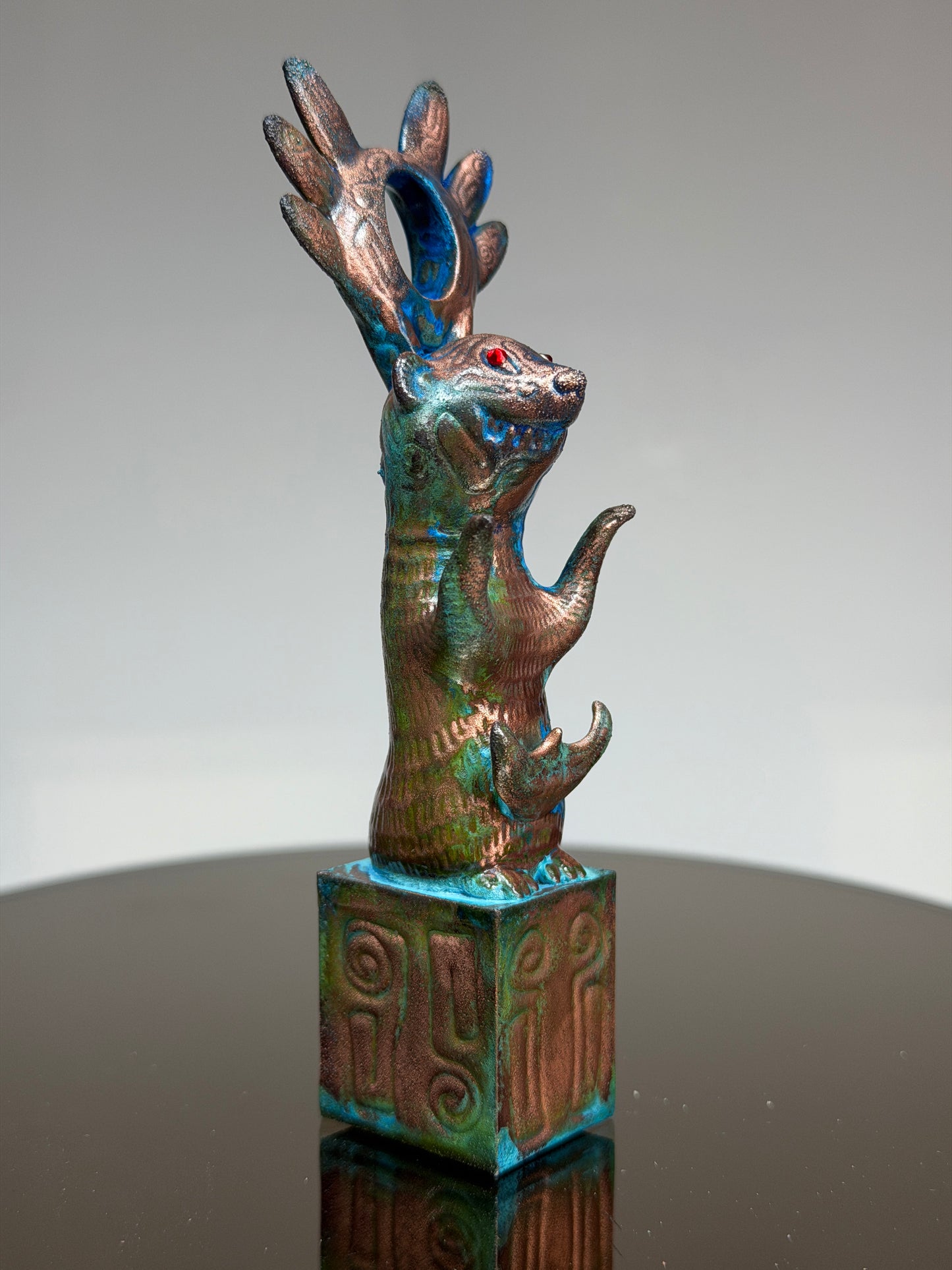Egyptian Mongoose: Copper Plated Coy