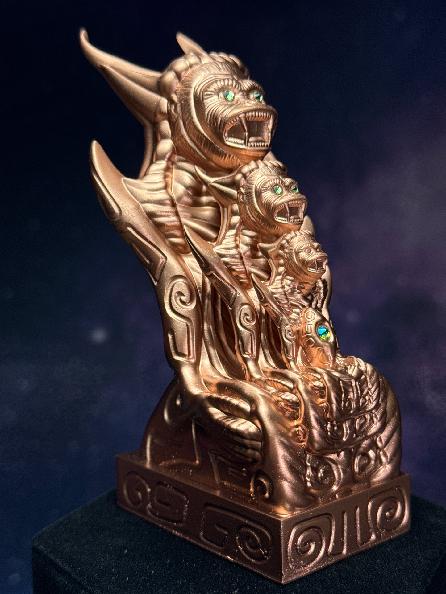 Egyptian Cosmonaut Apes: Chrome Copper