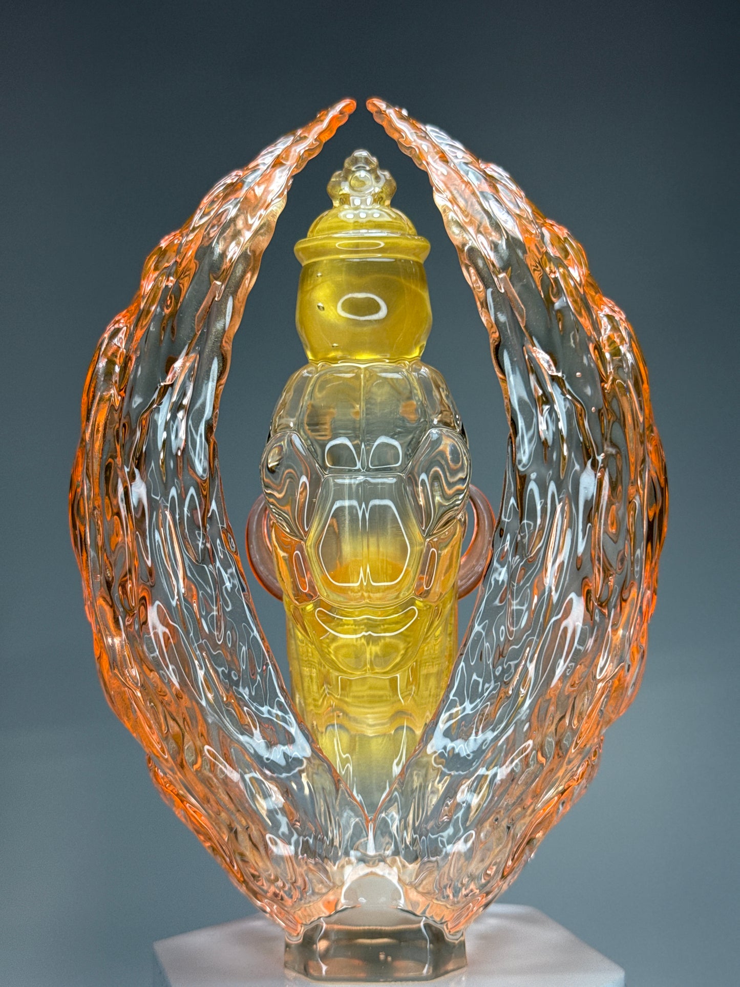 Turtle at the End of Days: Orange/Gold/Clear