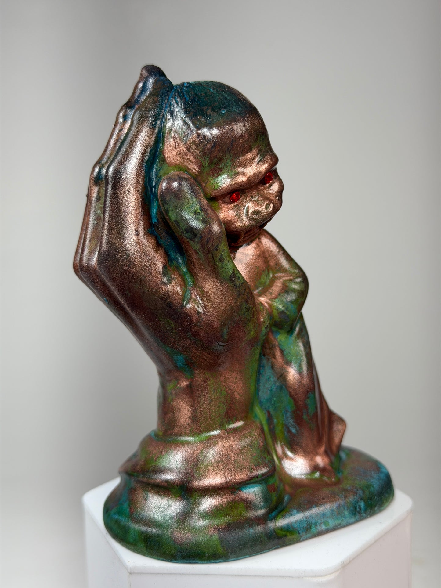 Ape in the Palm of the Lord: Copper Plated Protection