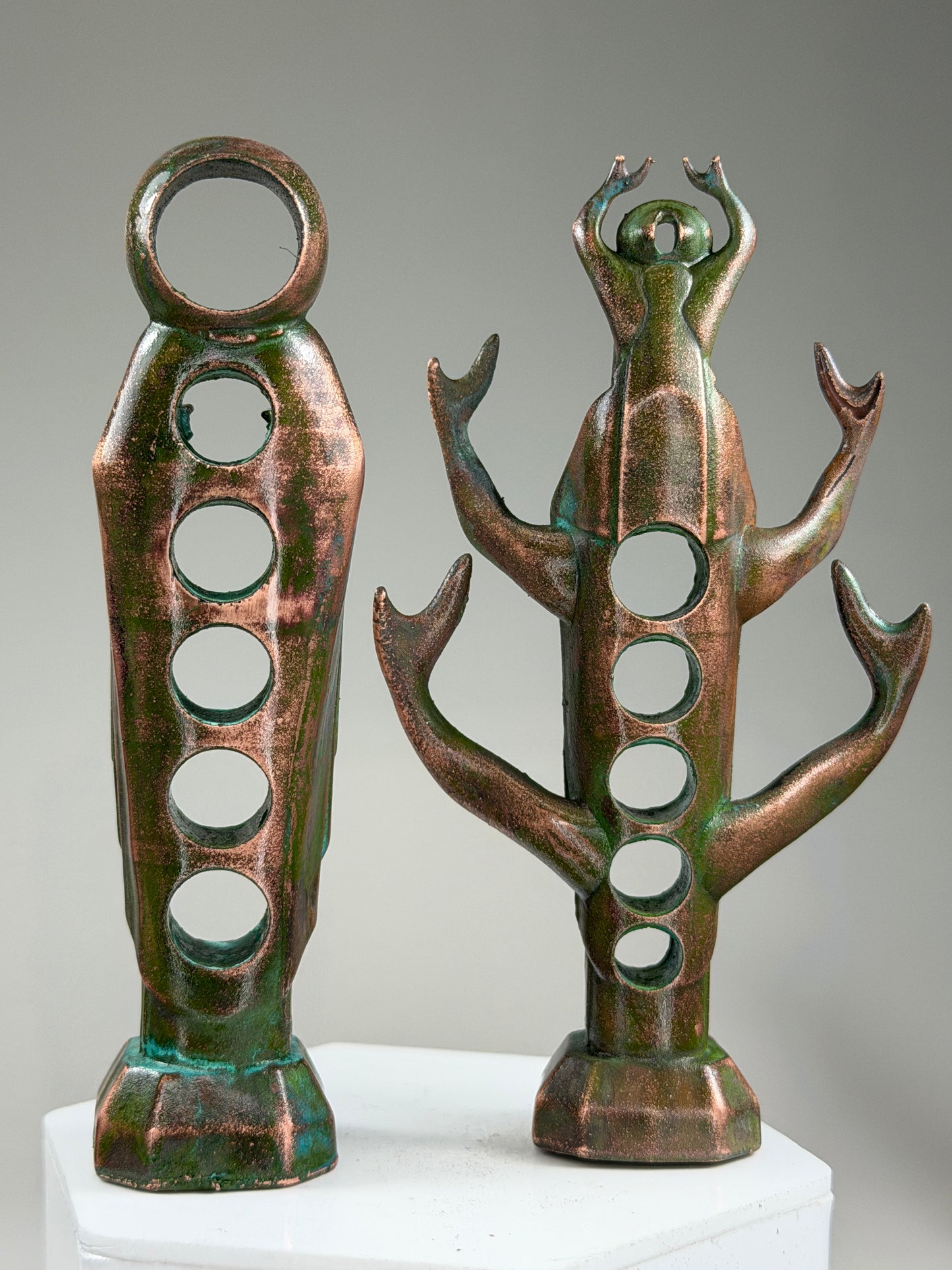 Whole Jesus and Mary Neo: Copper Plated