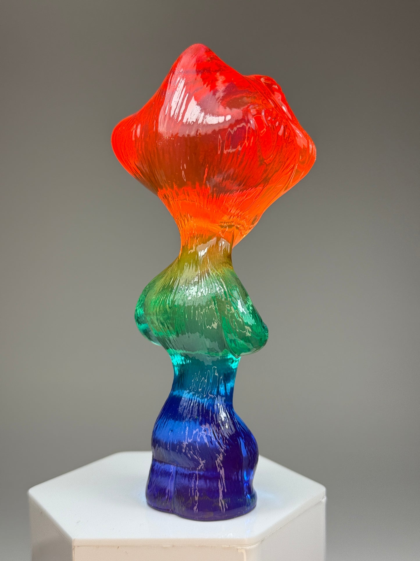 Fisheye Ape: Transparent Rainbow