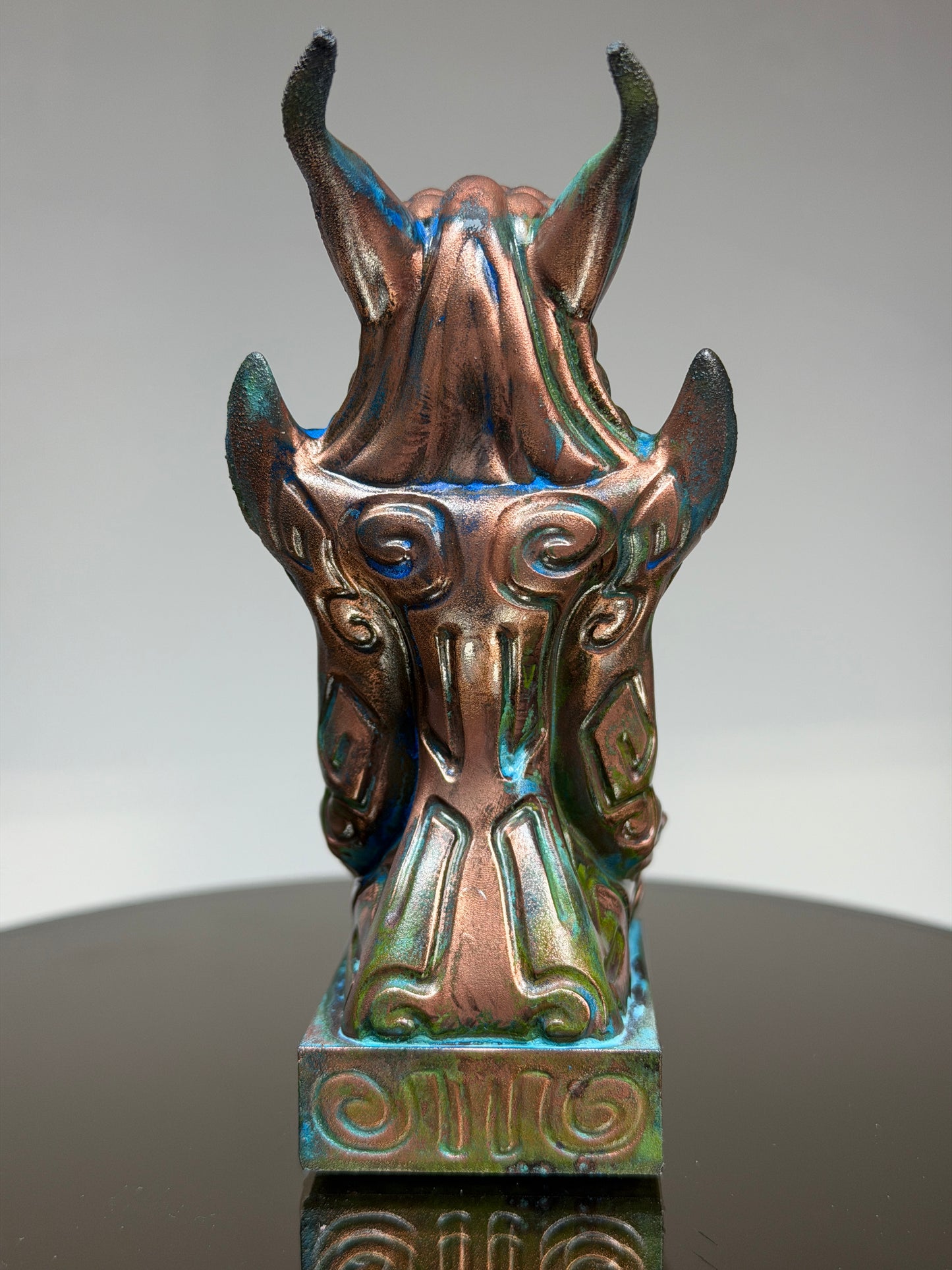 Egyptian Cosmonaut Apes: Copper Plated Stack
