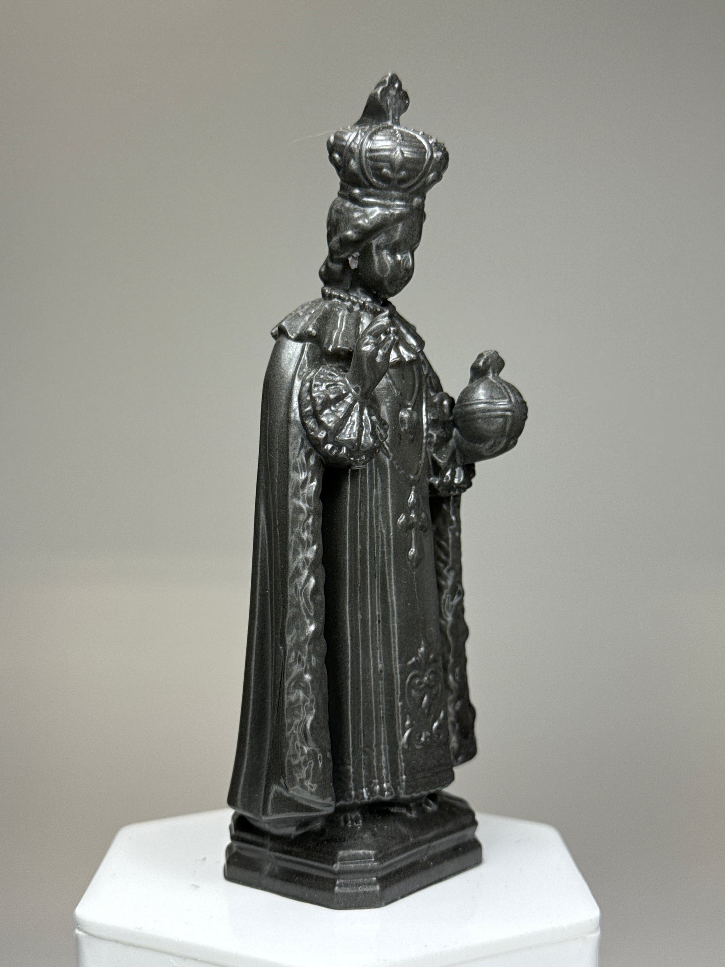 Infant Jesus Of Prague 2.0: Cold Cast Stainless Steel
