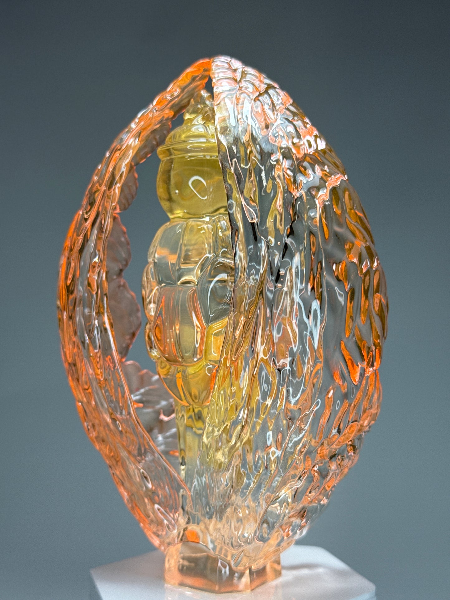 Turtle at the End of Days: Orange/Gold/Clear