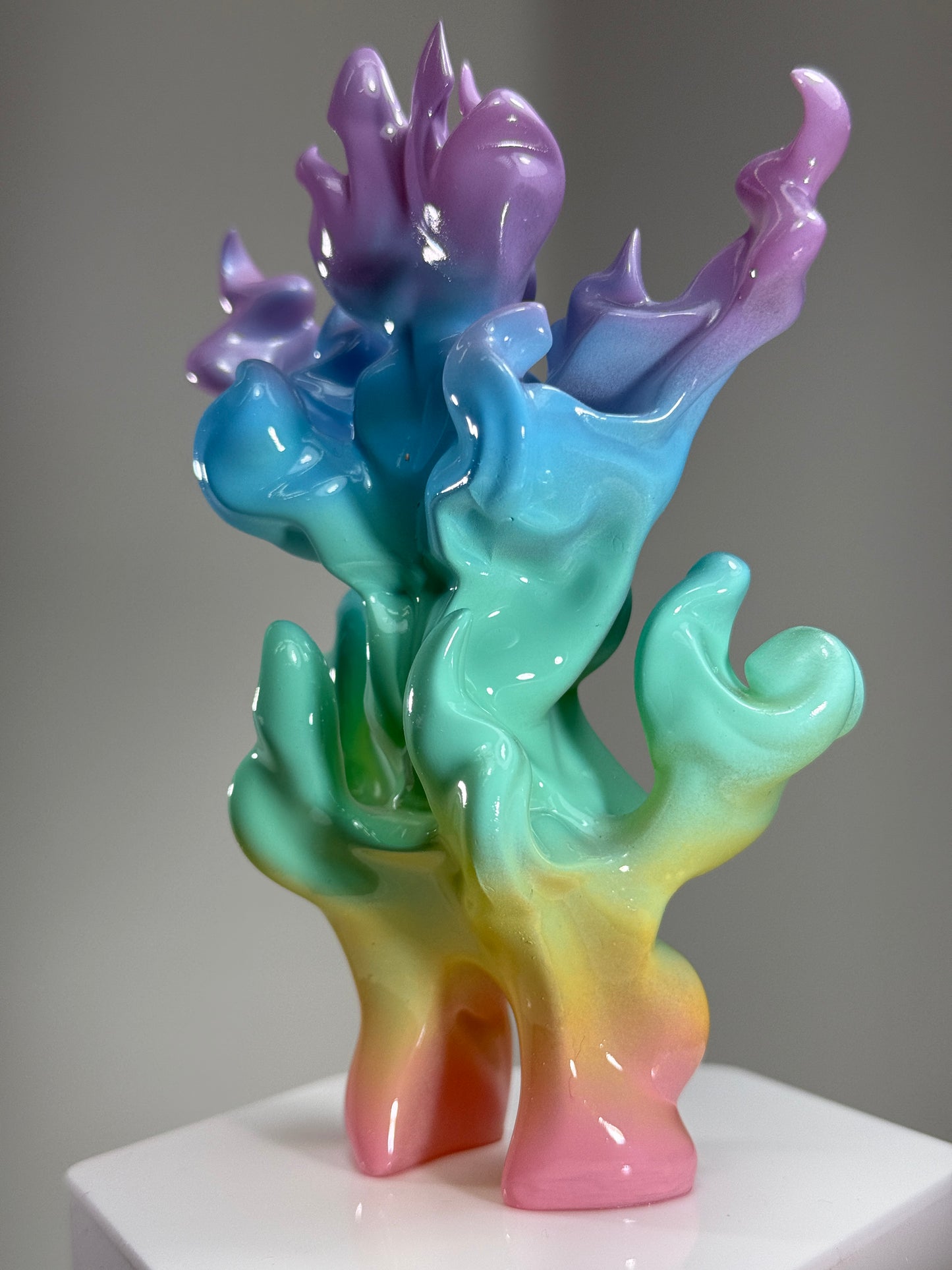 The Wind: Upside Down Pastel Rainbow