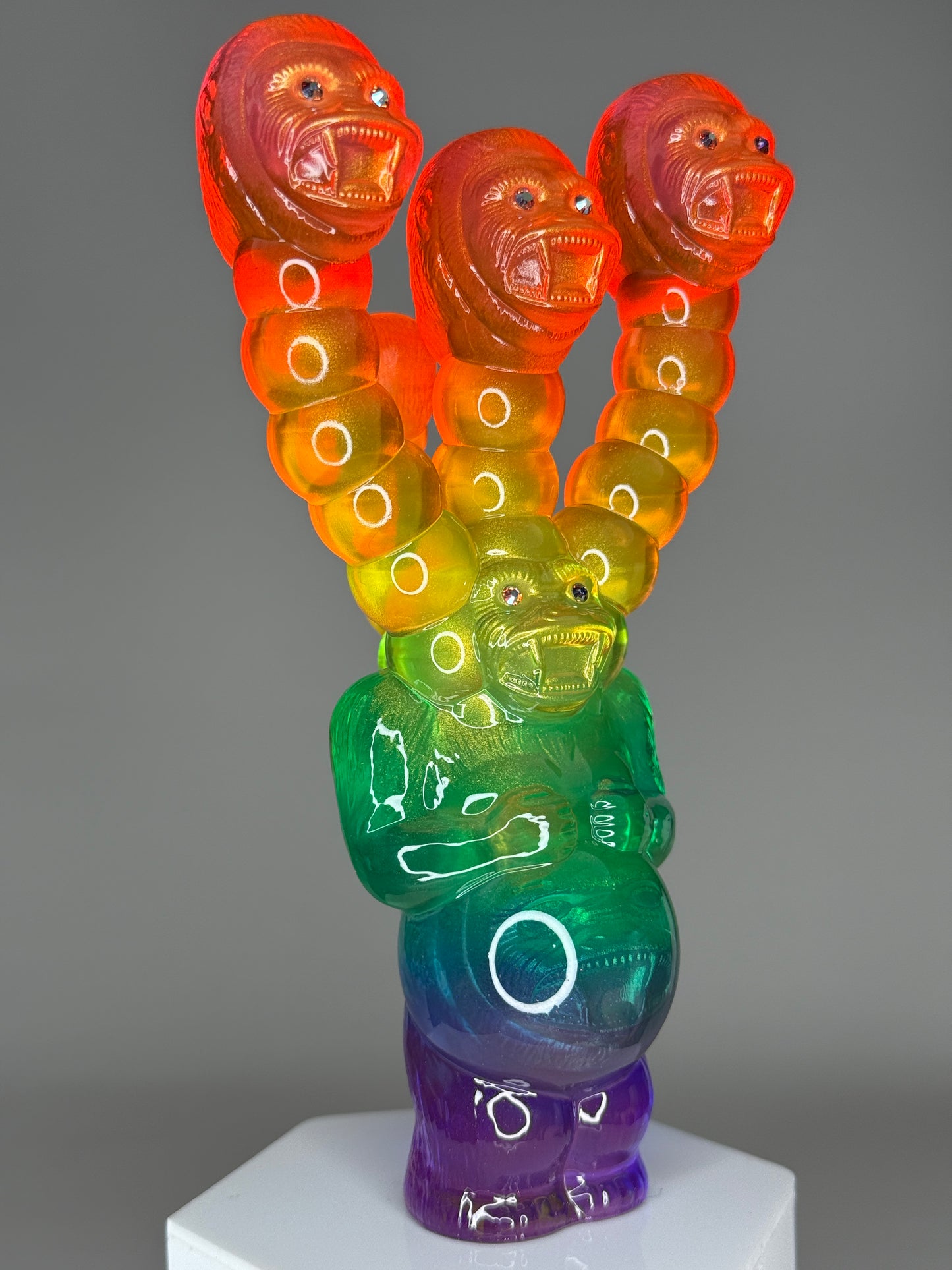 Sidewinder Ape: Gold Transparent Rainbow