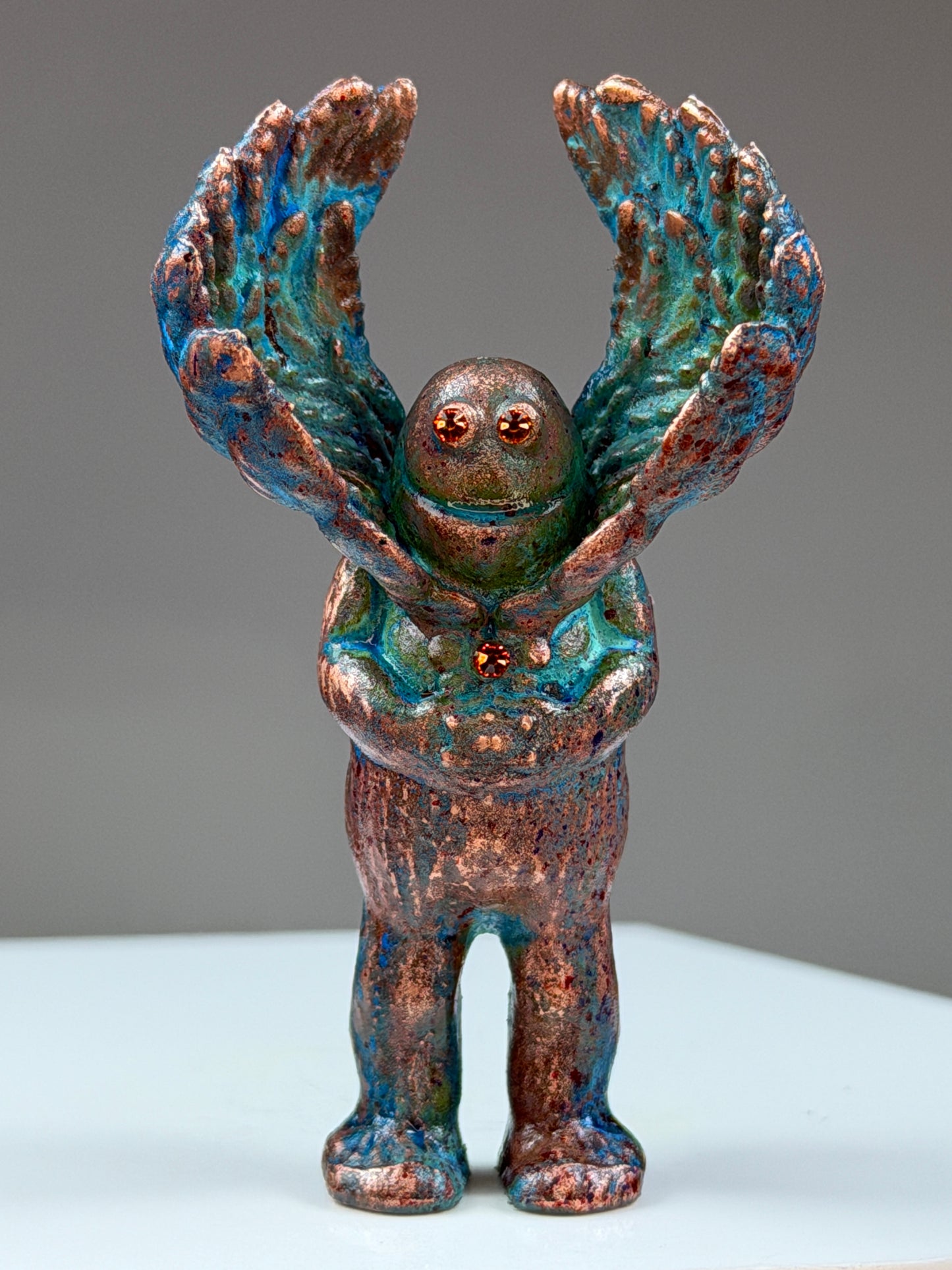 Winged Monster: Copper Plated