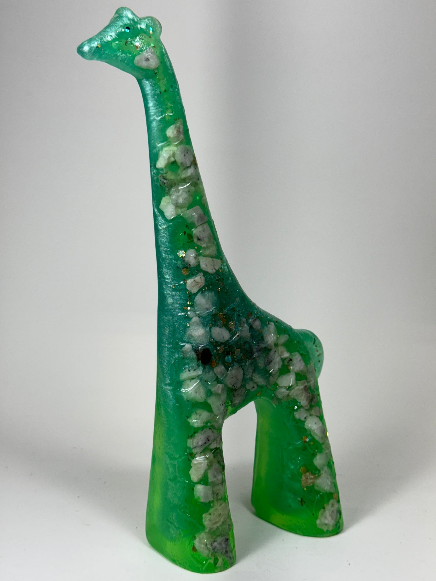 Hello, Giraffe: Green with Rocks