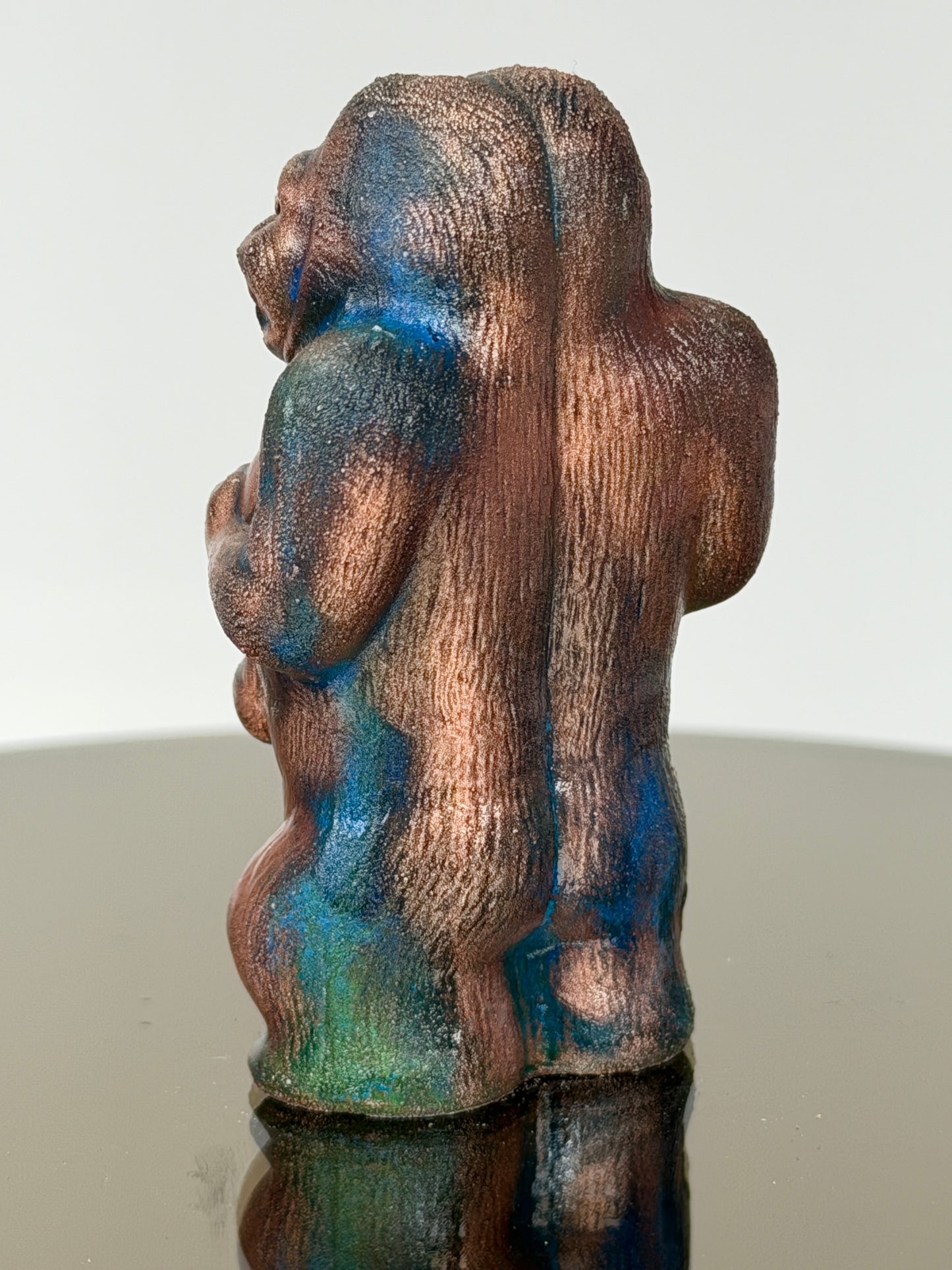 Ape Family: Copper Plated Old