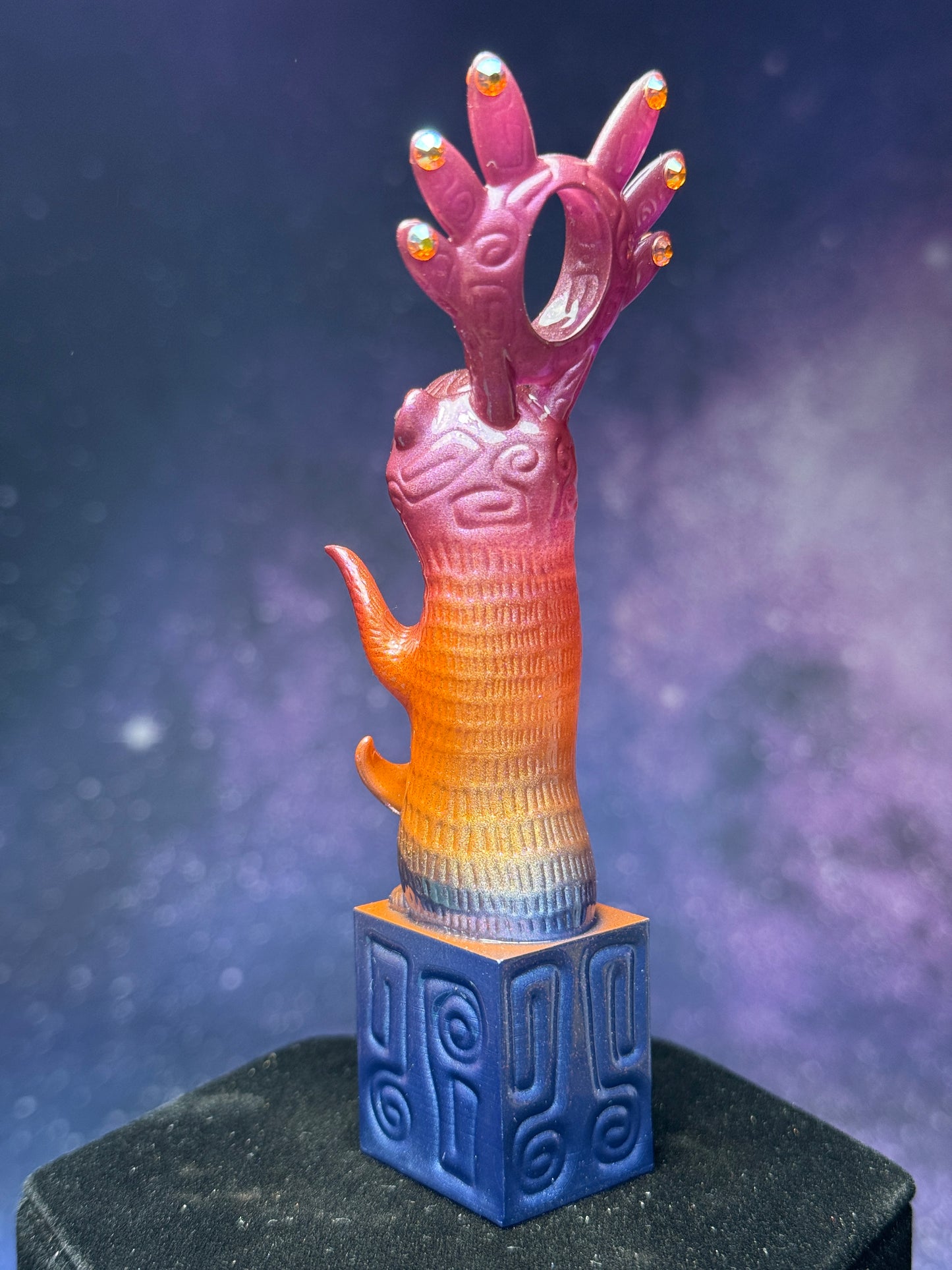 Egyptian Mongoose: Cosmic Sunset