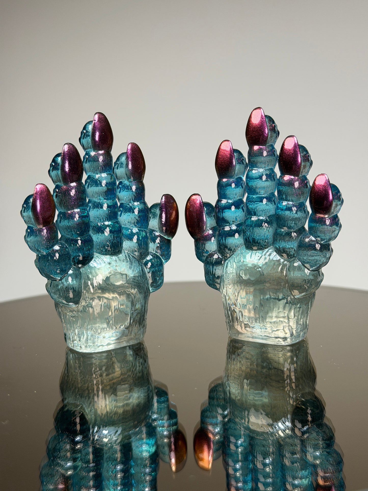 Ape Head Claws: Blue (small set)
