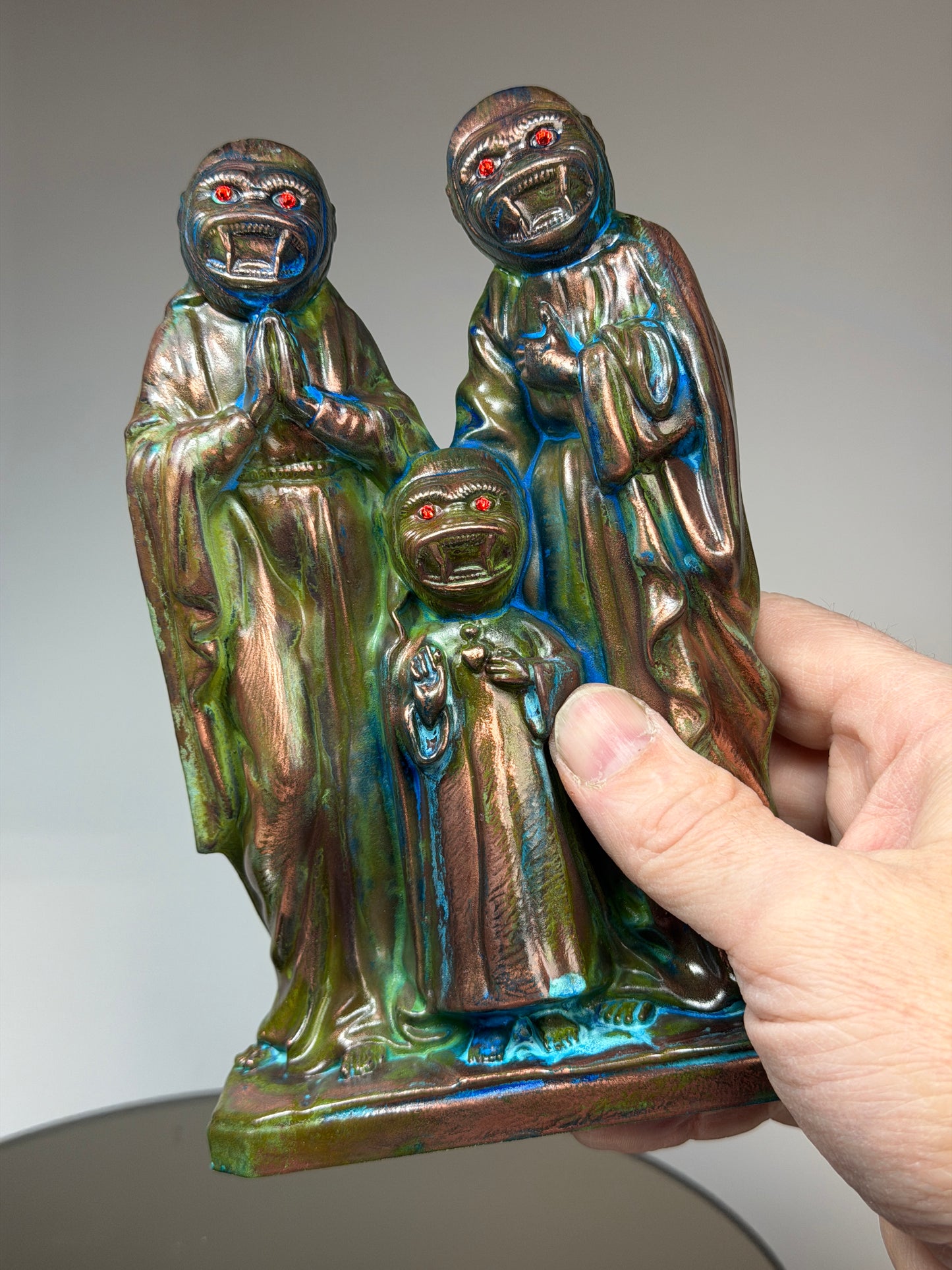 The Holy Ape Family: Copper Plated XL