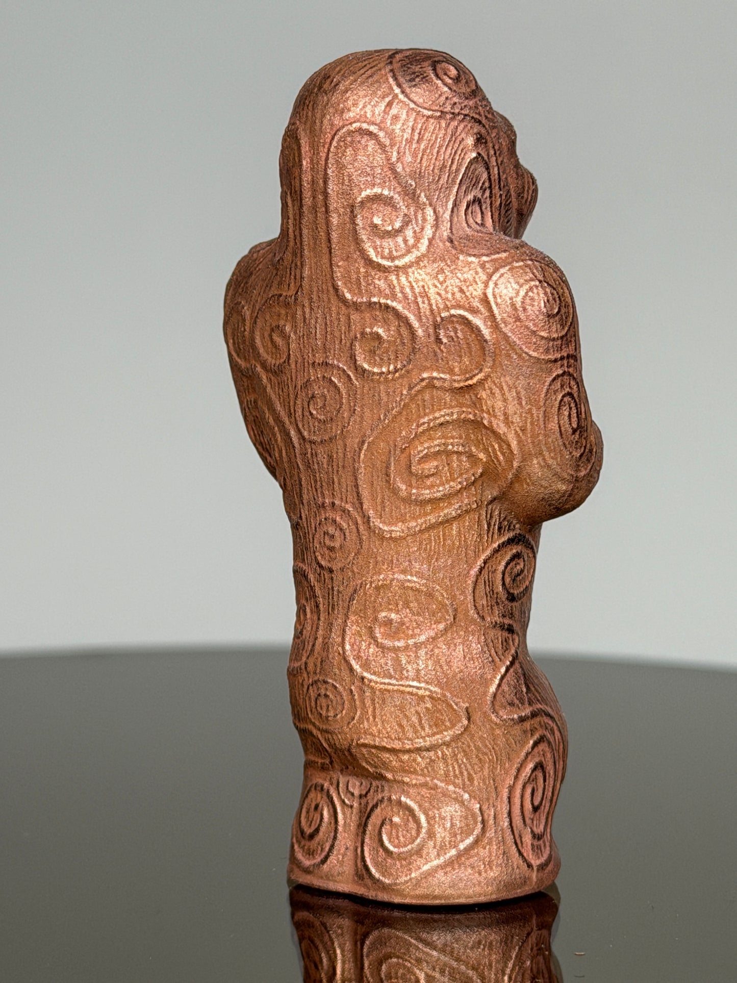 After Ape: Copper Plated Polished