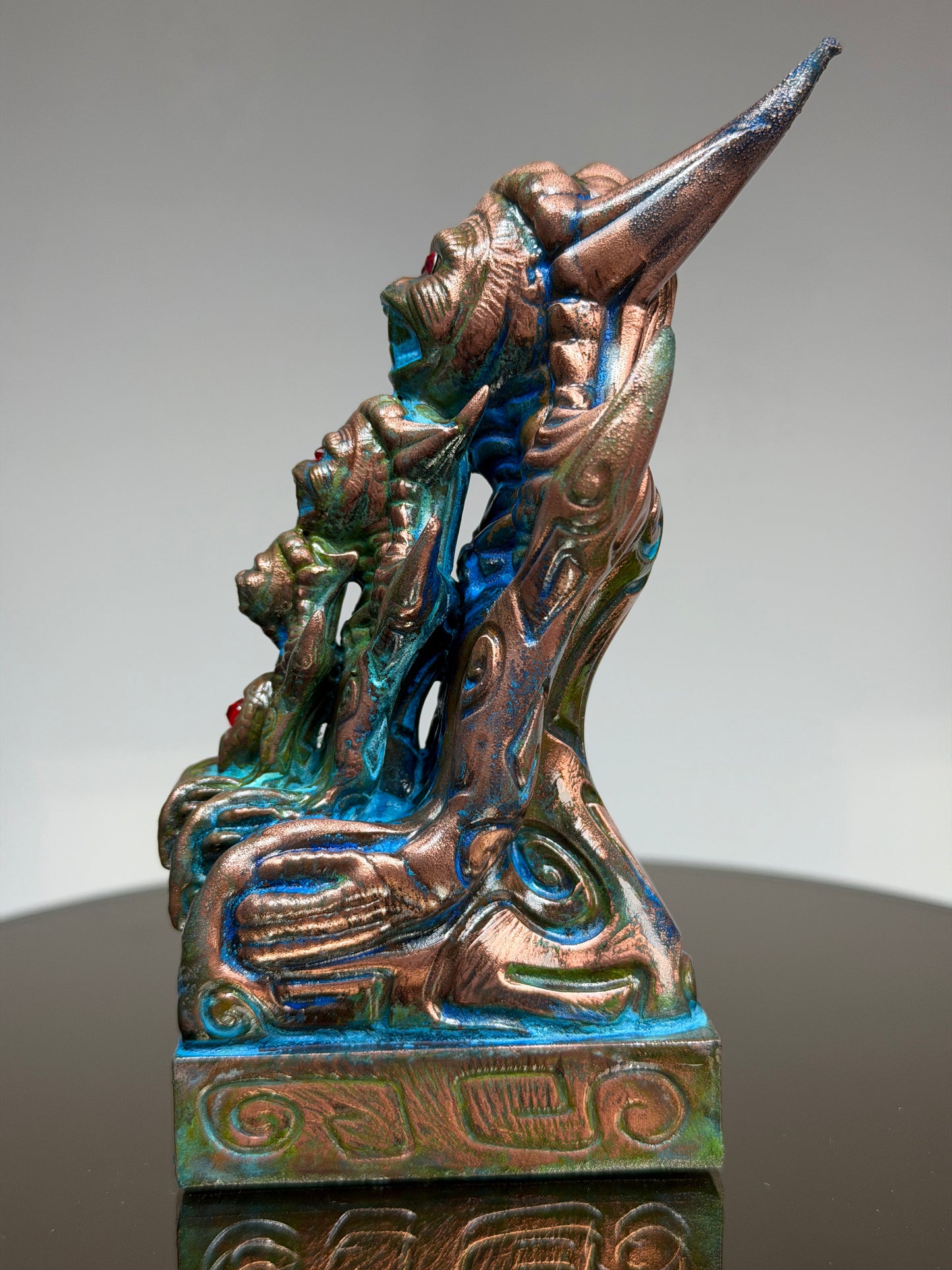 Egyptian Cosmonaut Apes: Copper Plated Angles
