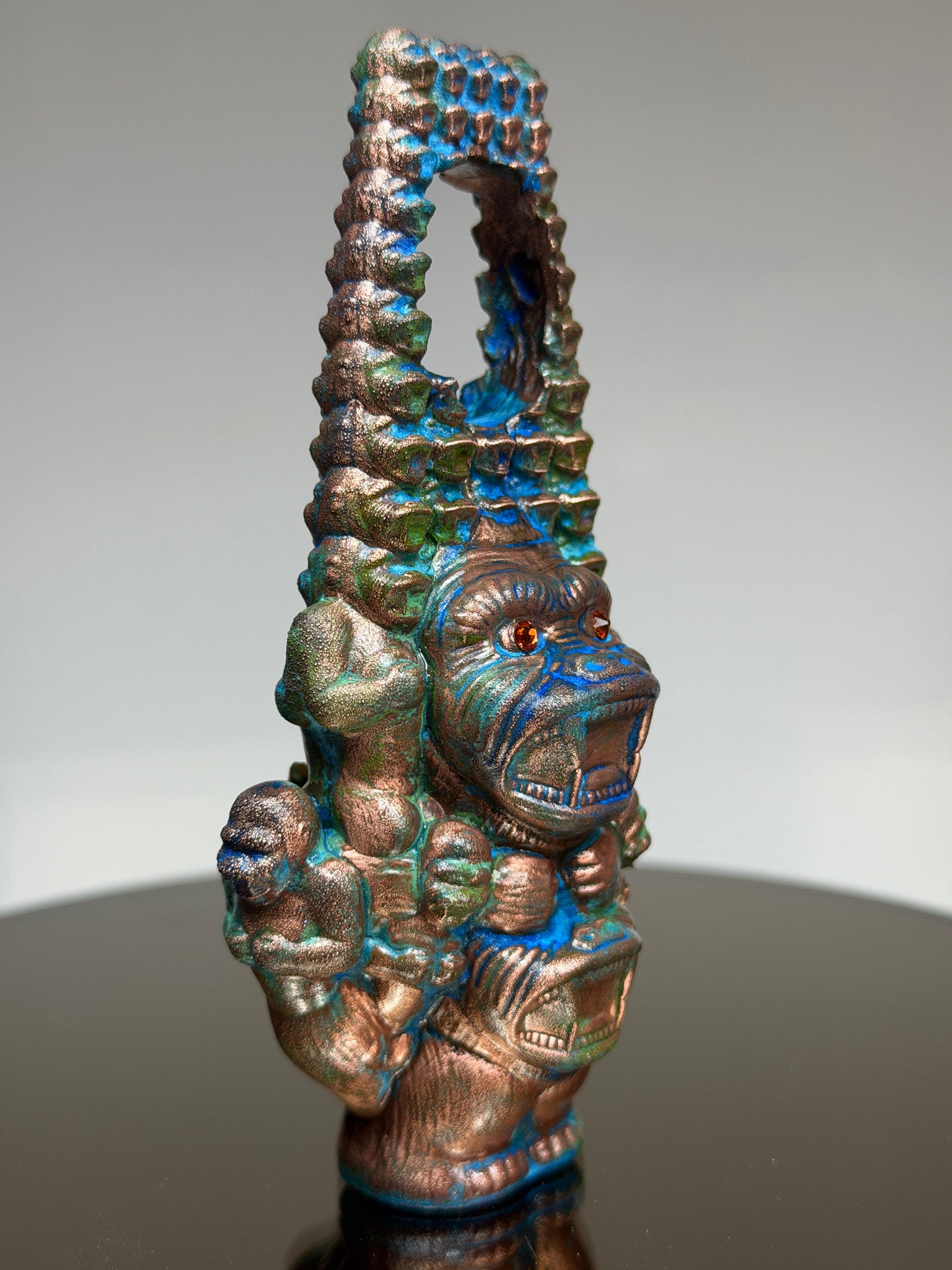 Convoluted Ape: Copper Plated Complexities