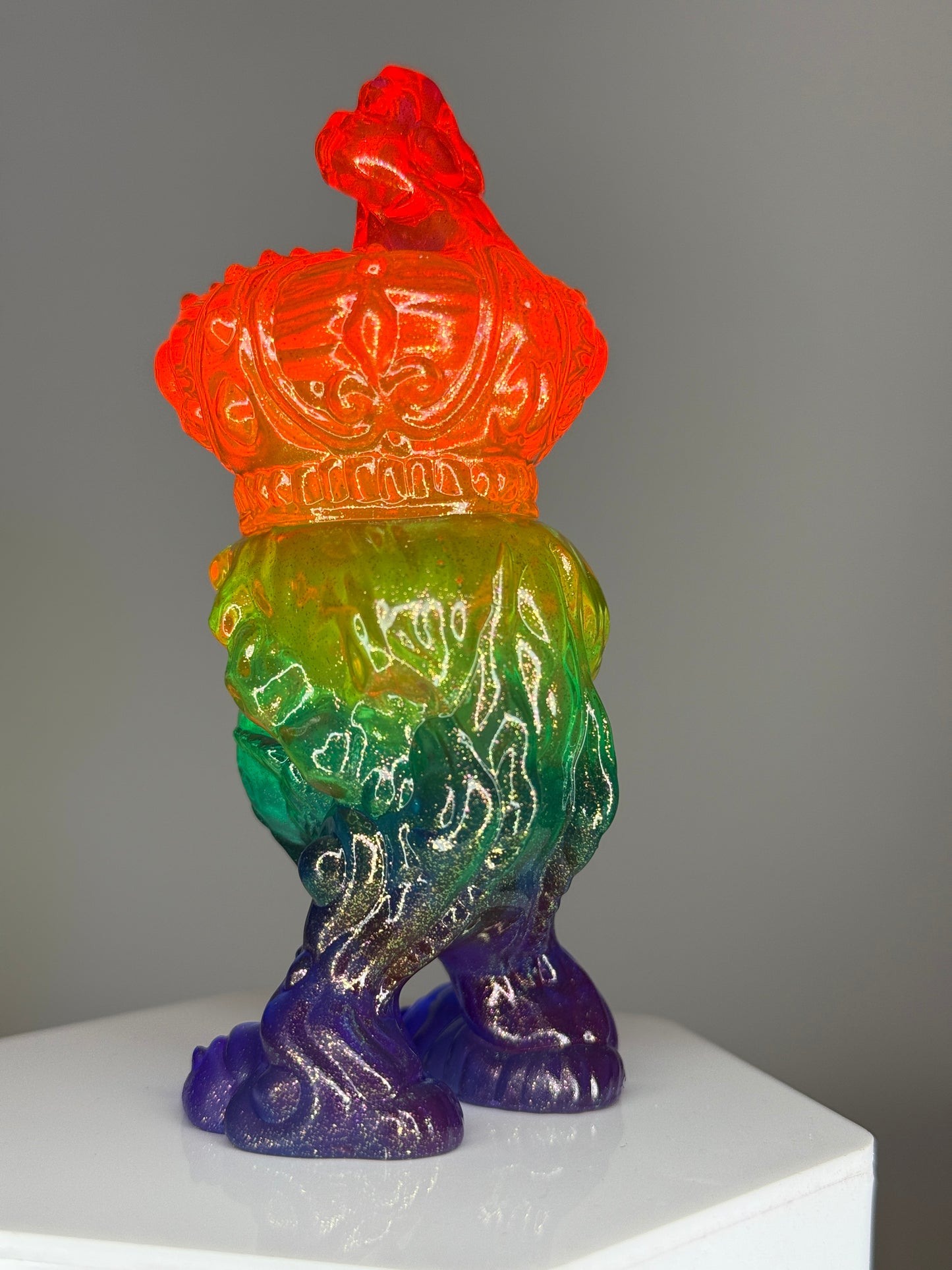 Mecha Faith Hopper: Clear Rainbow Gold