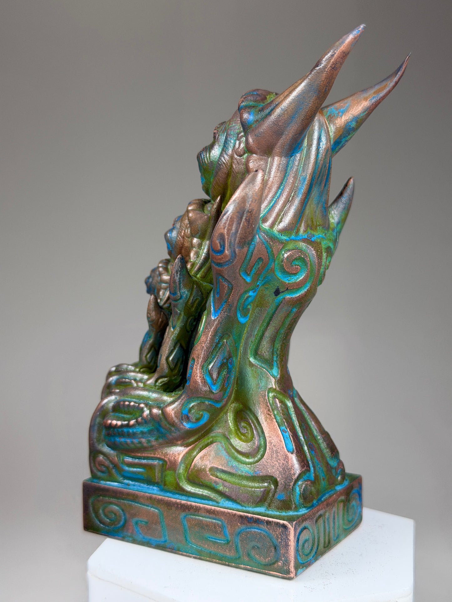 Egyptian Cosmonaut Apes: Copper Plated