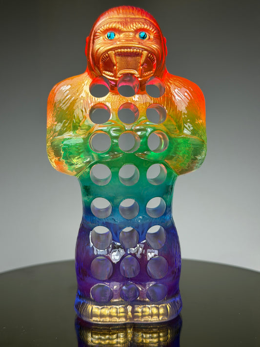 Perforated Ape: Transparent Rainbow