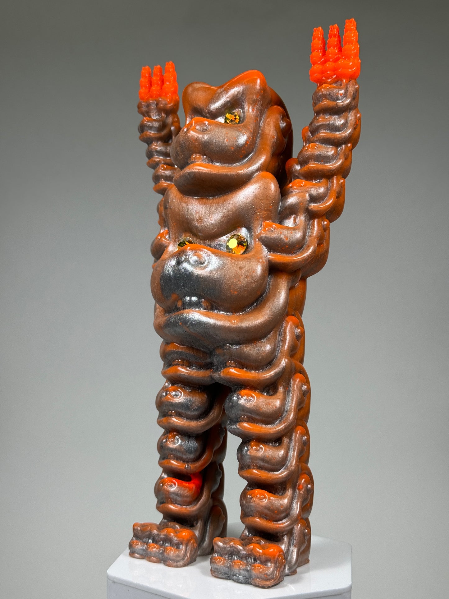 Mecha Head Ape: Universal Glow Orange