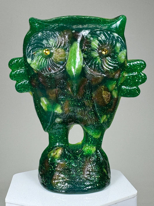 Hello, Owl: Rocky Green Glow