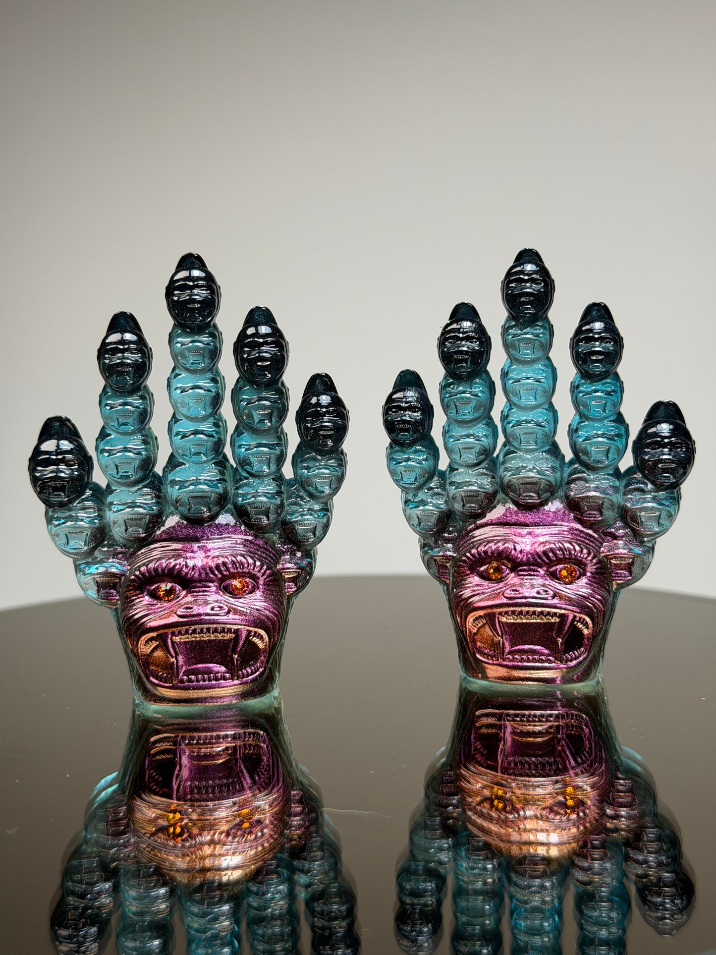 Ape Head Claws: Blue (small set)