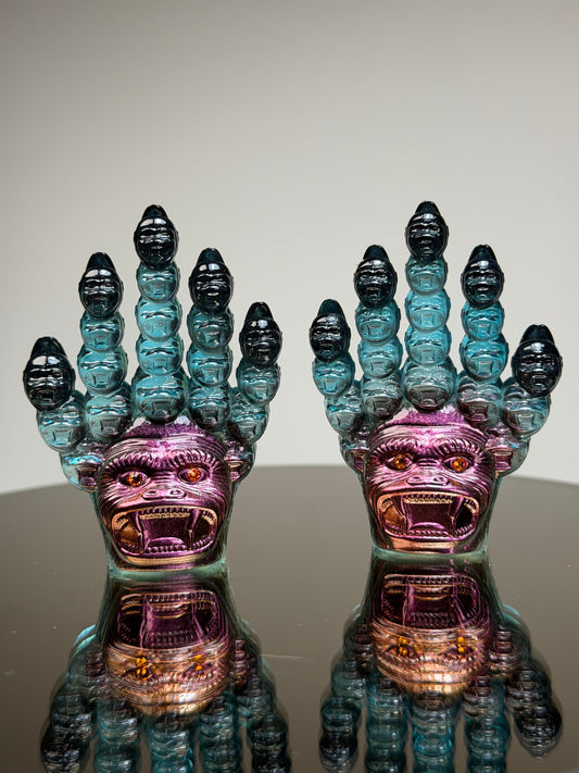 Ape Head Claws: Blue (small set)