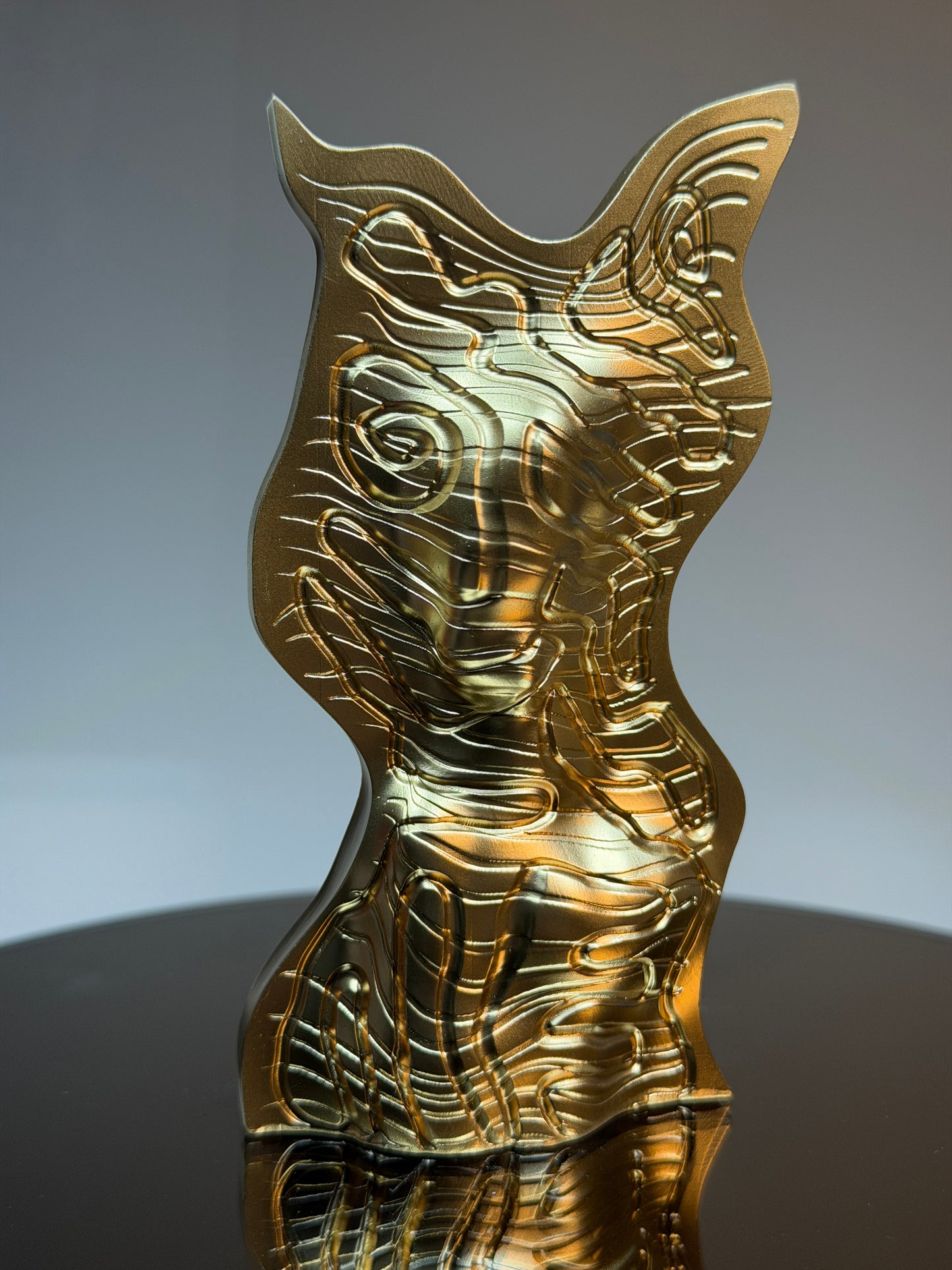Hard Edge Soft (Portrait): Gold
