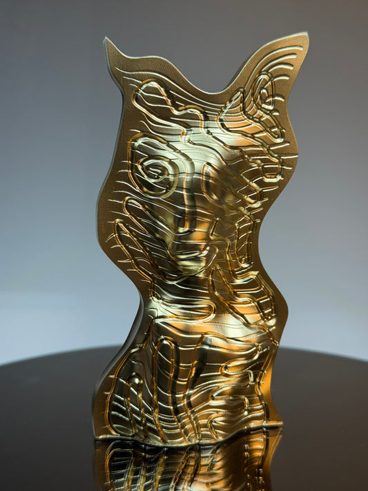 Hard Edge Soft (Portrait): Gold