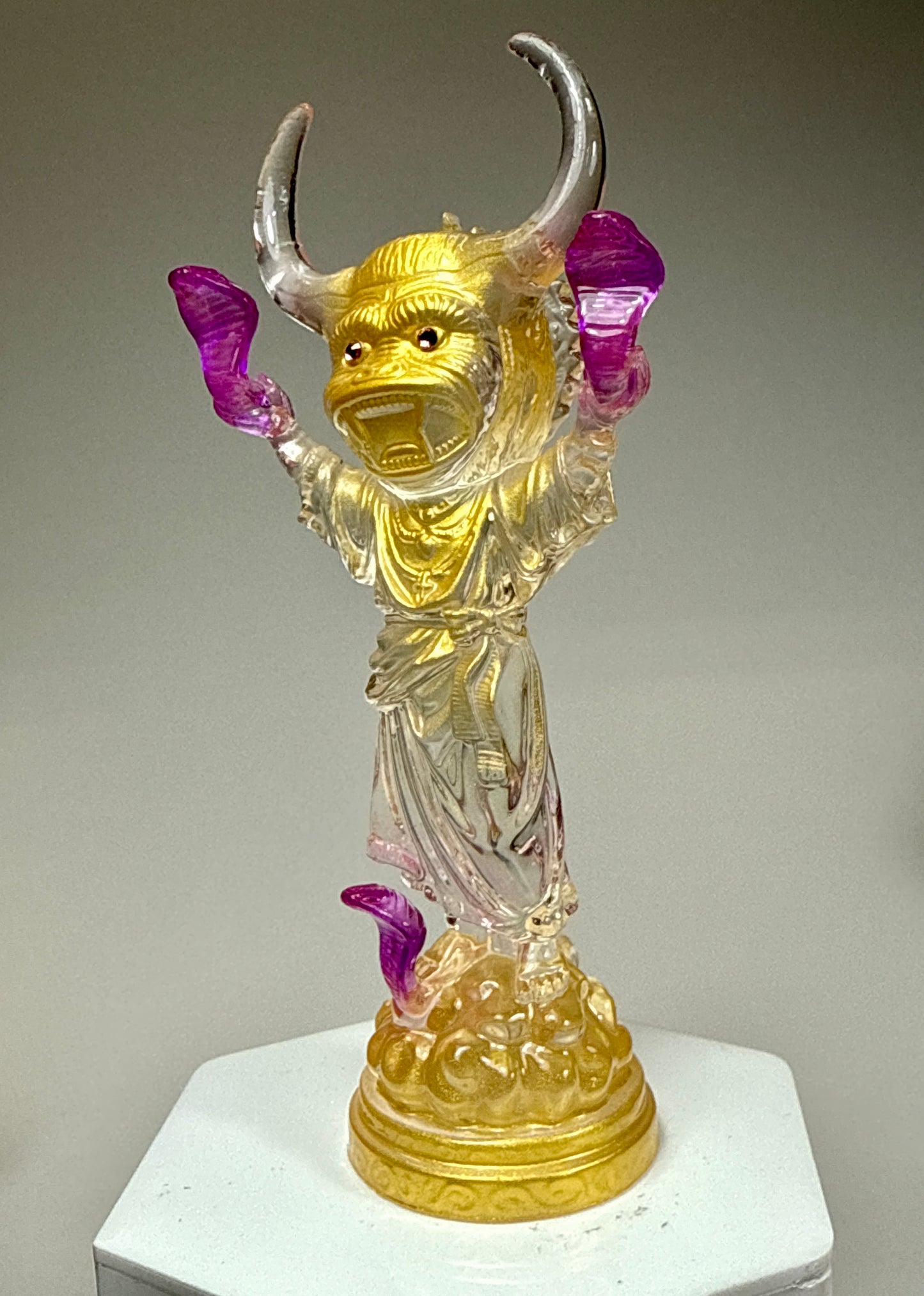 Snake Handler: Gold/Clear/Purple