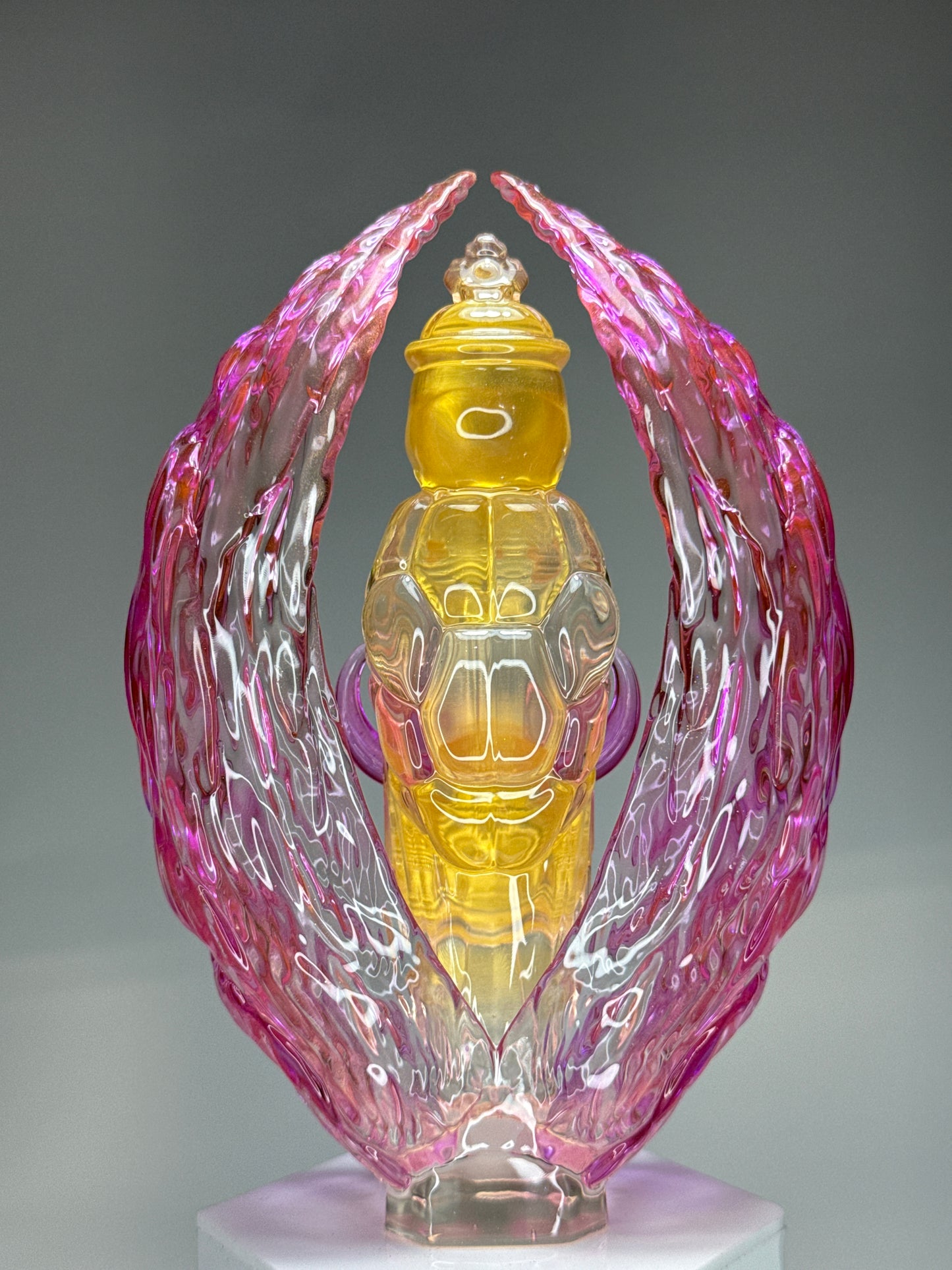 Turtle at the End of Days: Purple/Gold/Clear