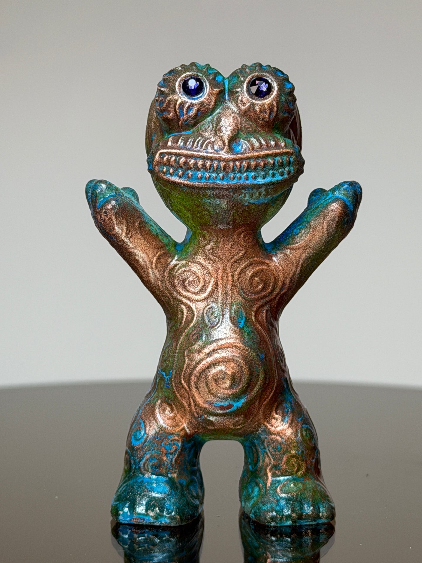 World Famous Ape Troll: Copper Plated Primo