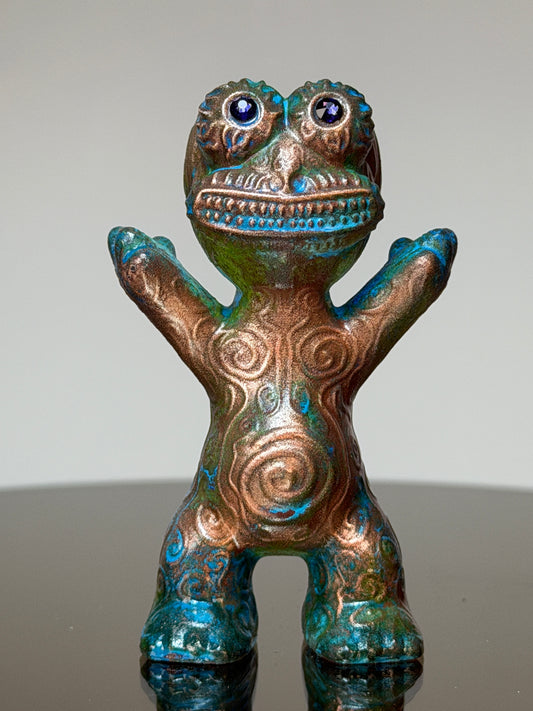 World Famous Ape Troll: Copper Plated Primo