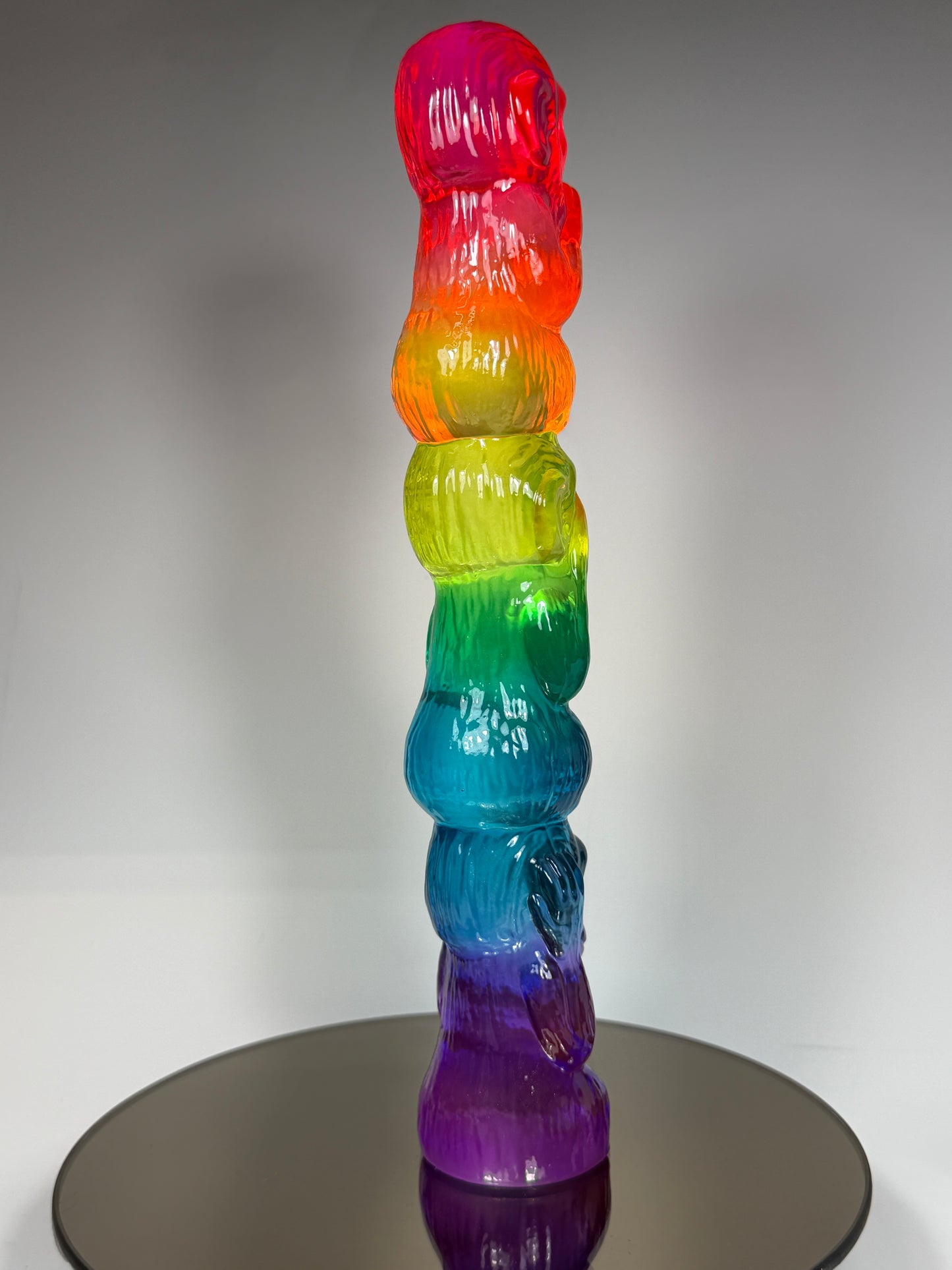 No Evil: XL Transparent Rainbow